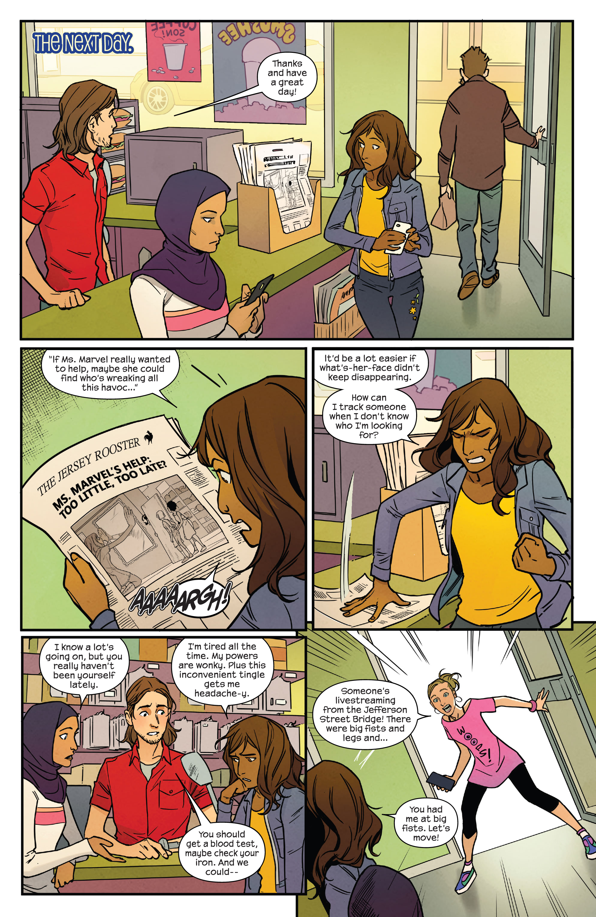Read online Ms. Marvel: Beyond the Limit comic -  Issue #2 - 18