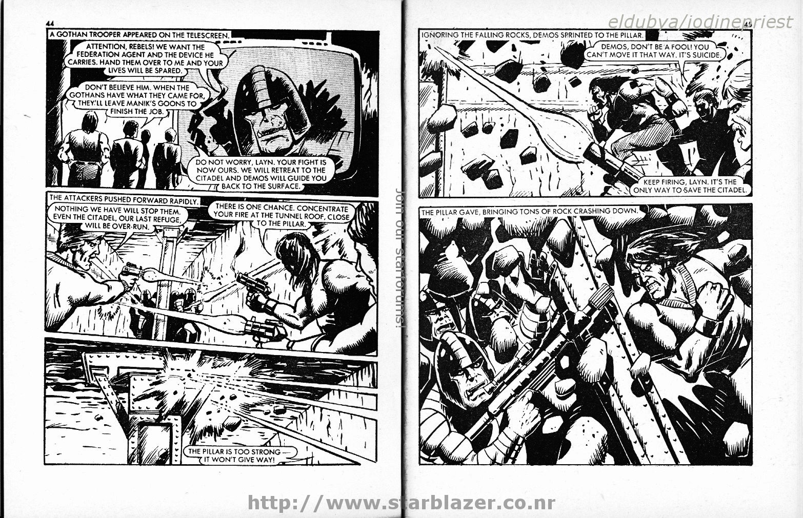 Read online Starblazer comic -  Issue #137 - 24
