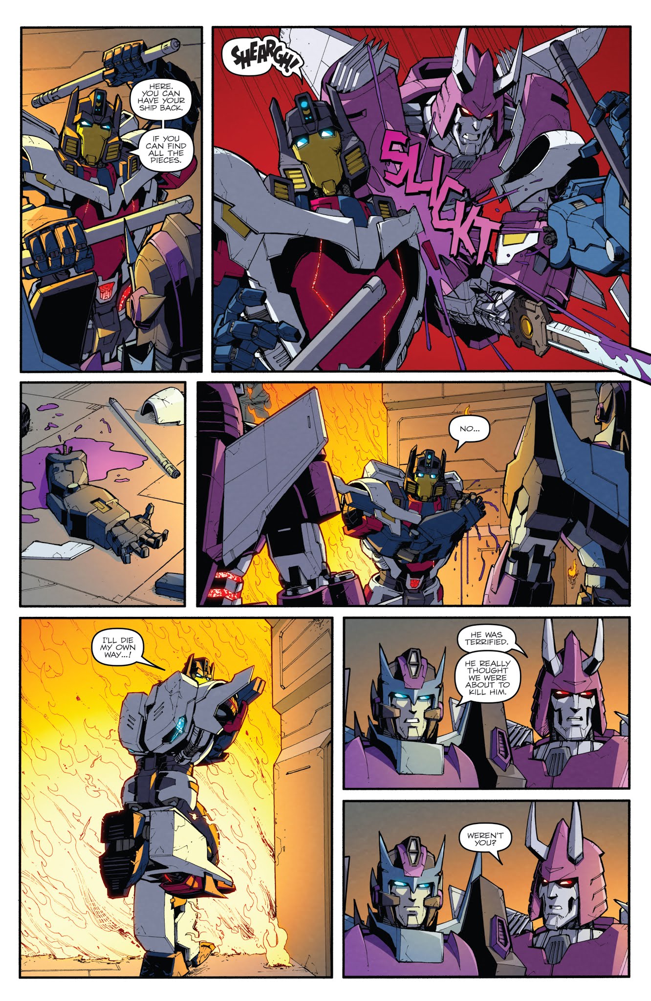 Read online Transformers: Lost Light comic -  Issue #20 - 16