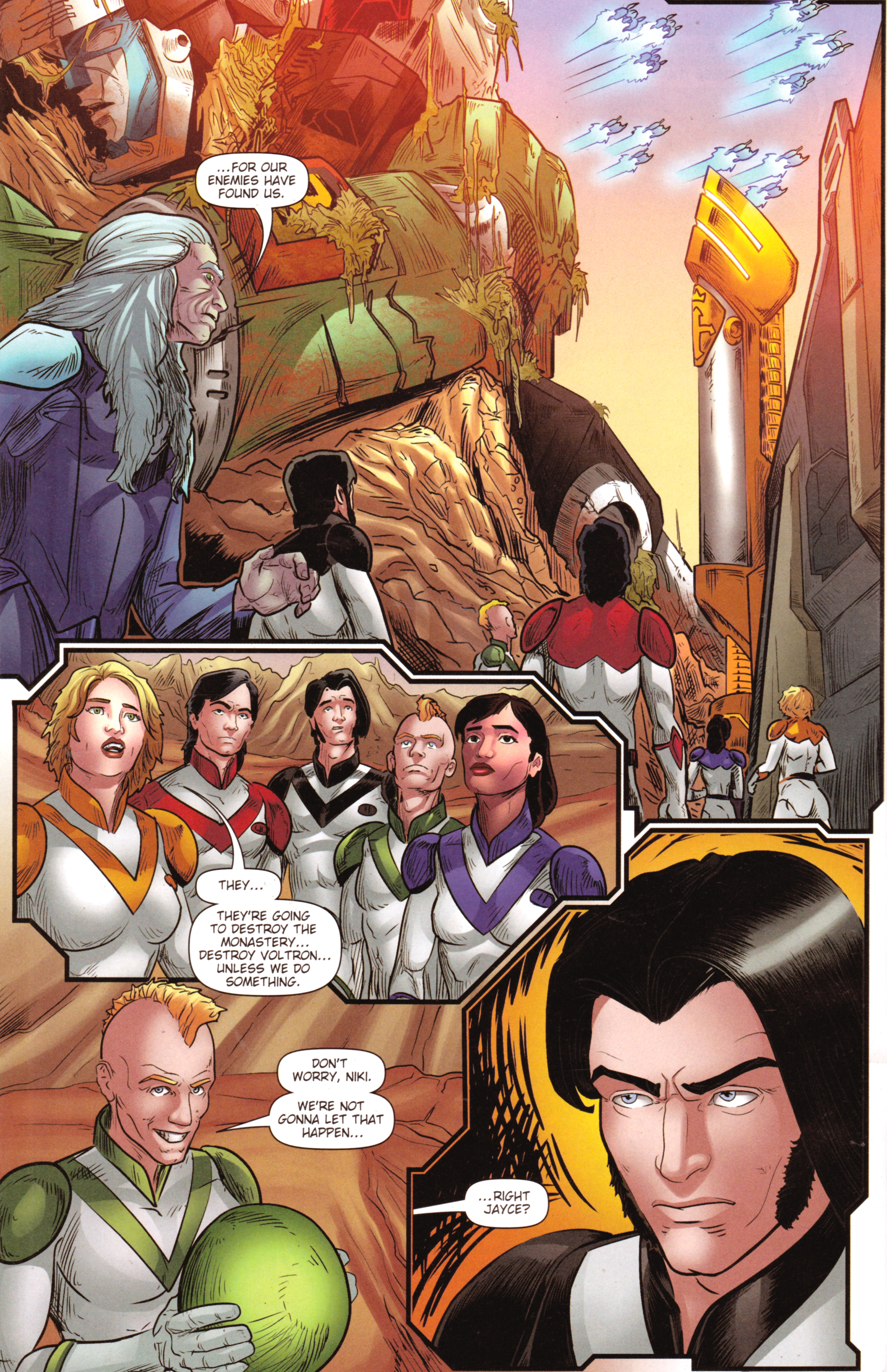 Read online Voltron: From the Ashes comic -  Issue #4 - 9
