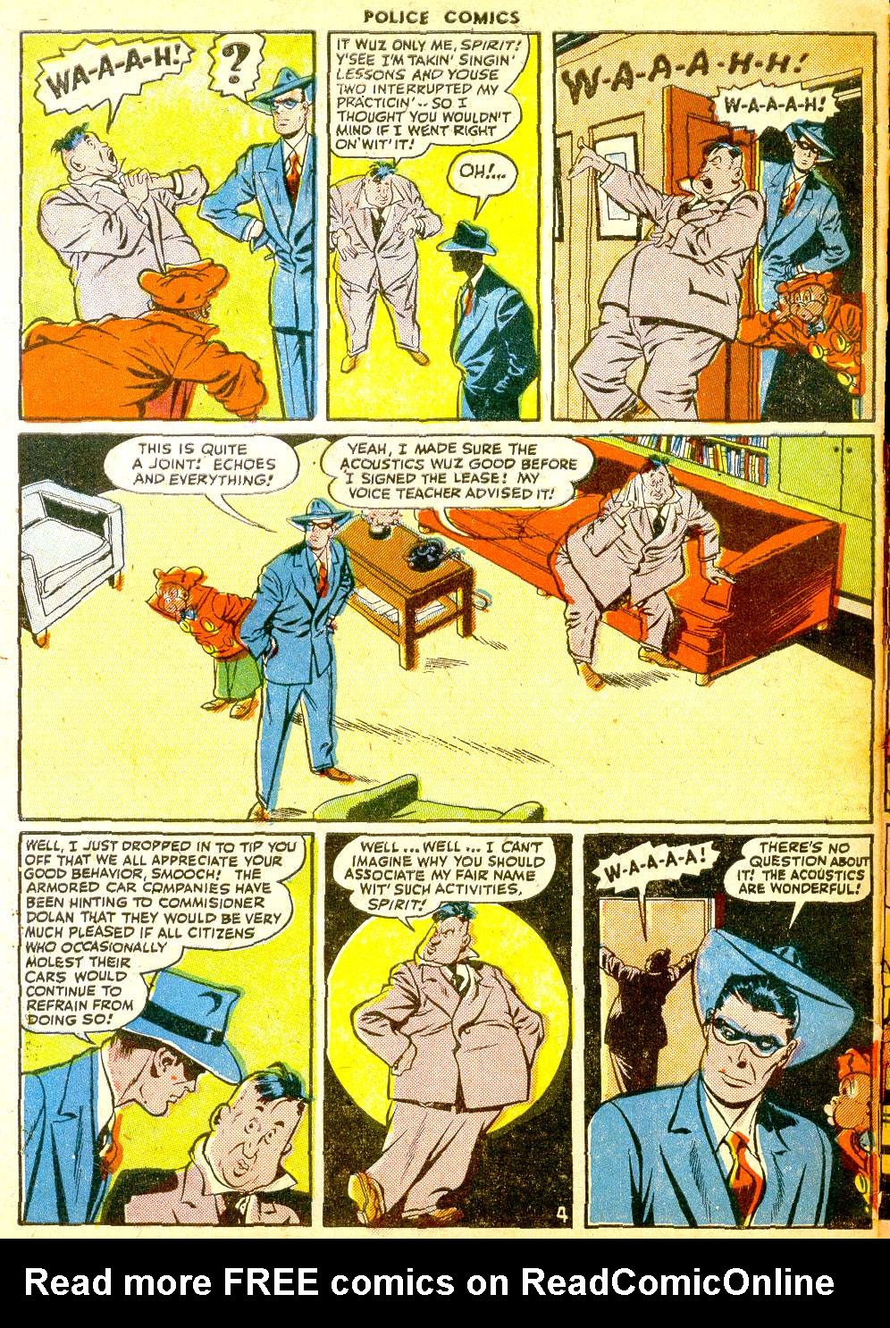 Read online Police Comics comic -  Issue #92 - 30