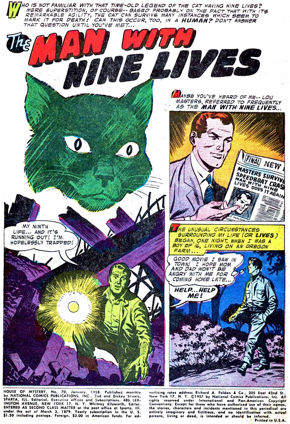 Read online House of Mystery (1951) comic -  Issue #70 - 3