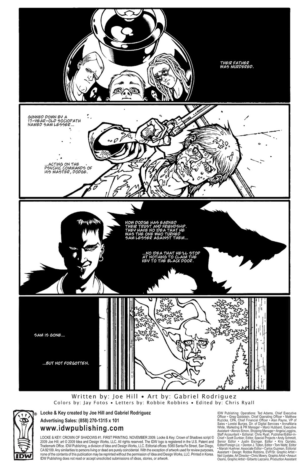Locke & Key: Crown of Shadows issue 1 - Page 3