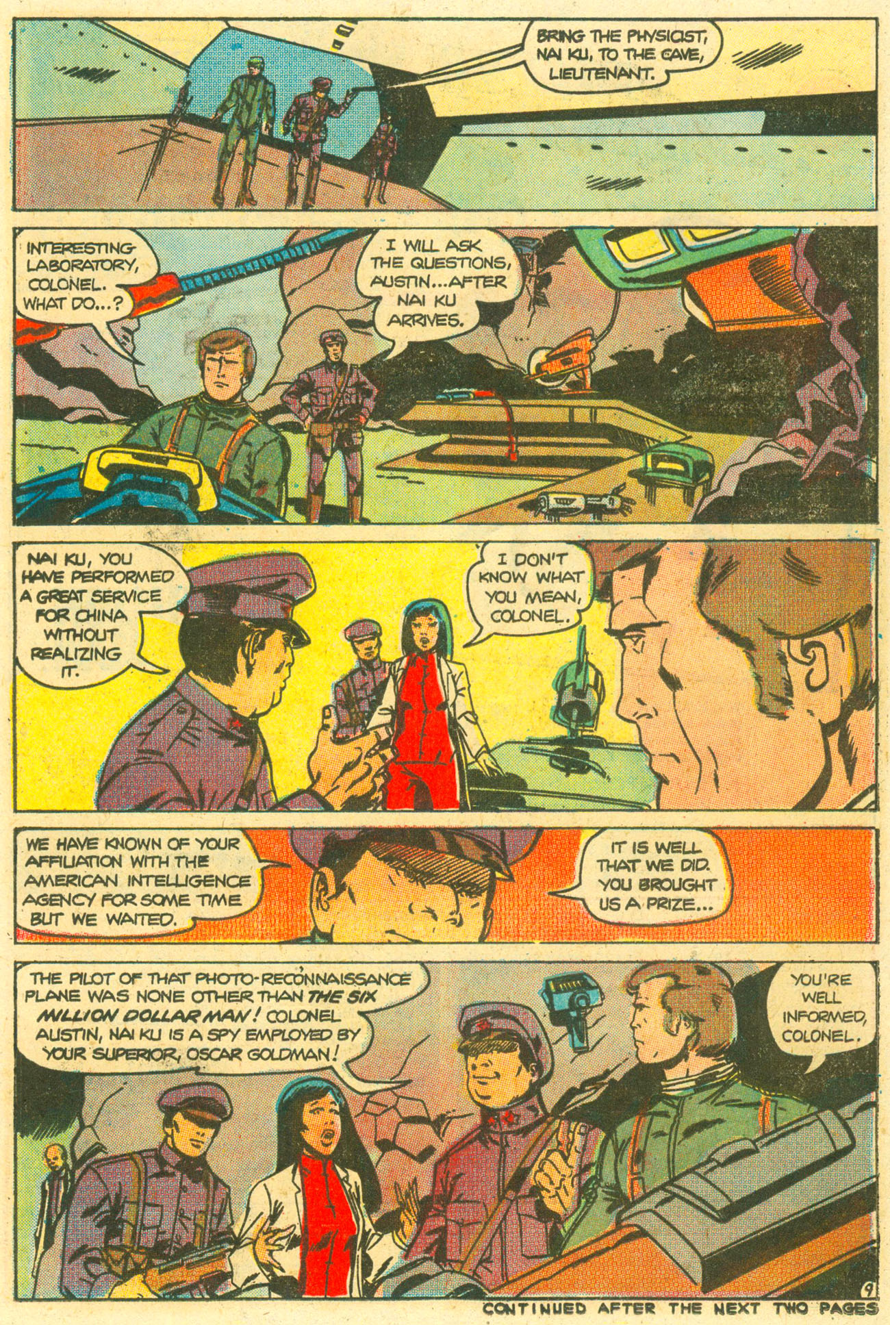 Read online The Six Million Dollar Man [comic] comic -  Issue #1 - 21