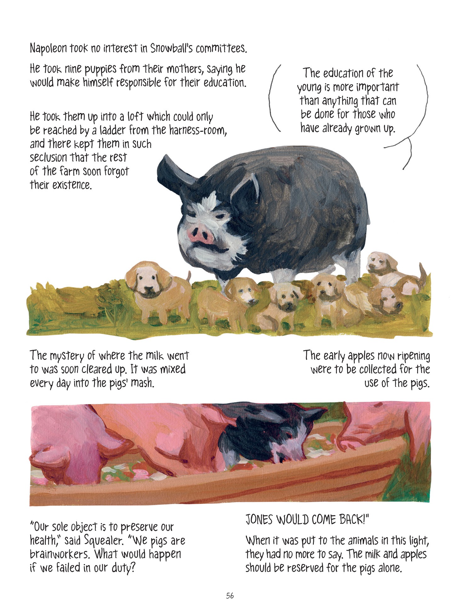 Read online Animal Farm: The Graphic Novel comic -  Issue # TPB (Part 1) - 51
