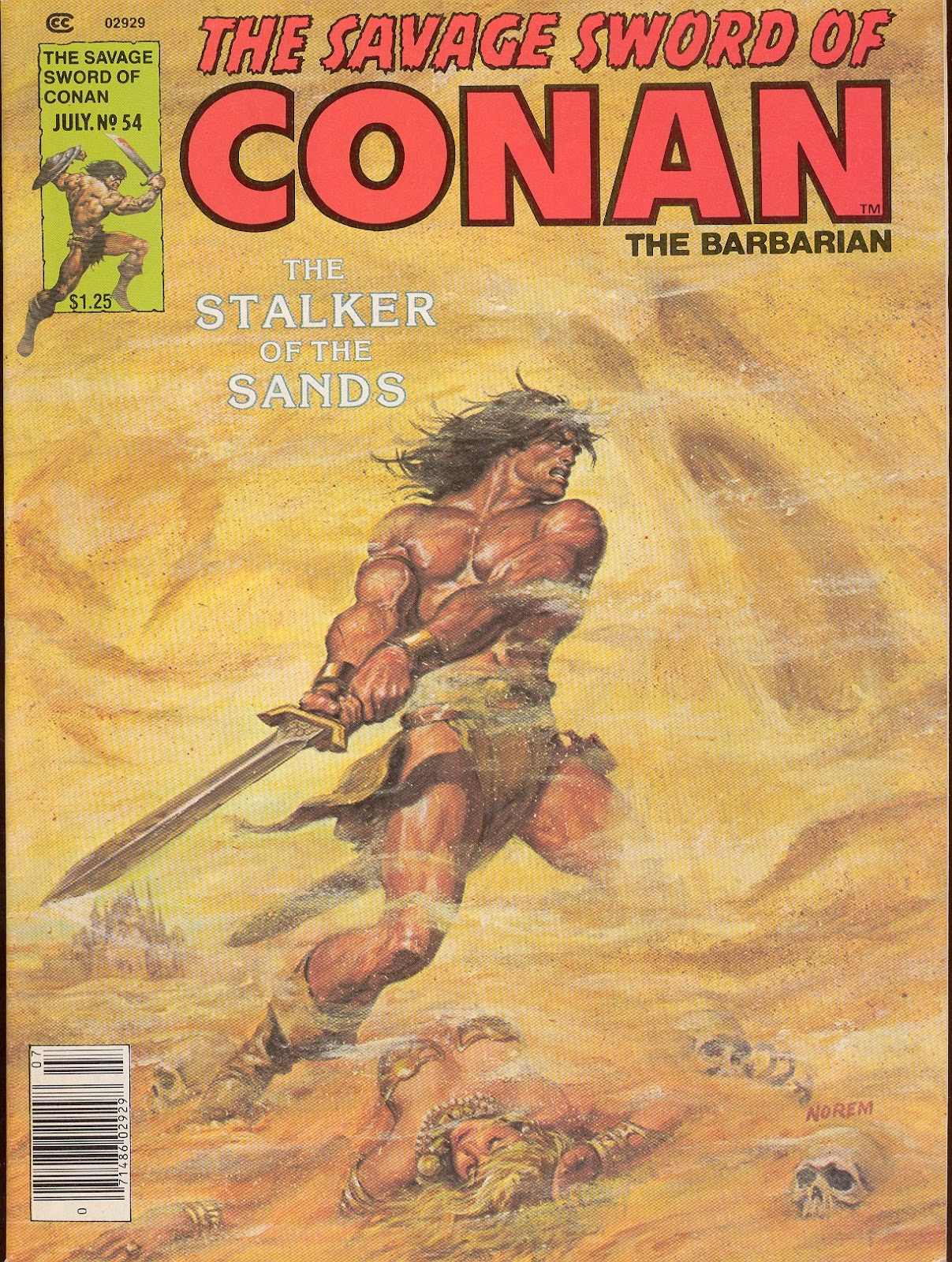 The Savage Sword Of Conan issue 54 - Page 1
