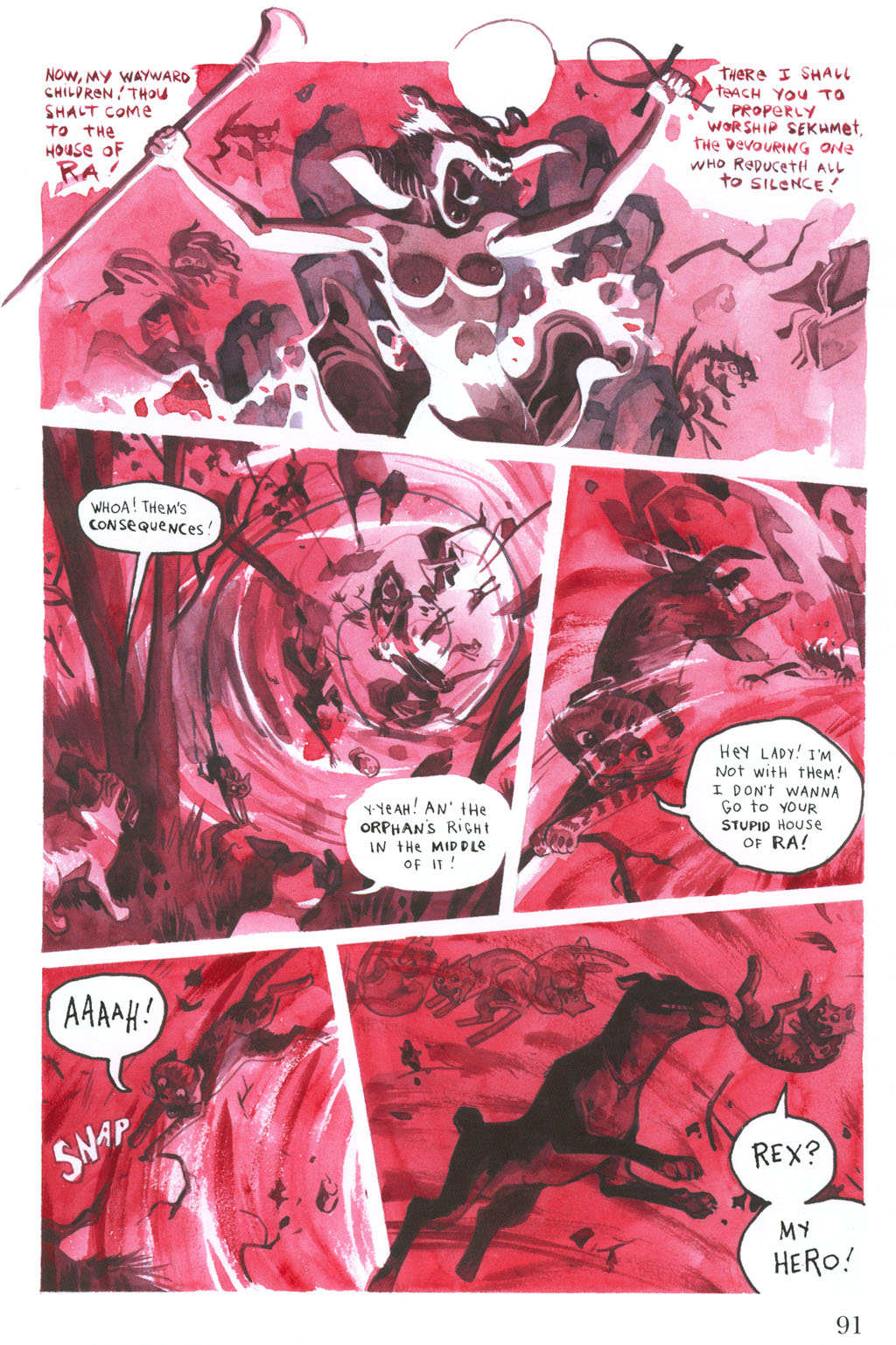Read online The Dark Horse Book of Witchcraft comic -  Issue # TPB - 93