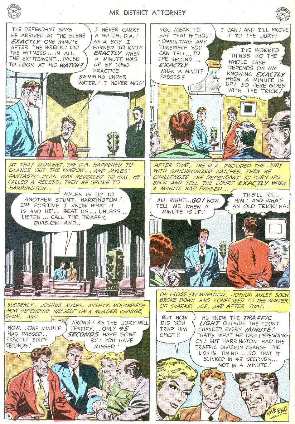 Read online Mr. District Attorney comic -  Issue #15 - 48