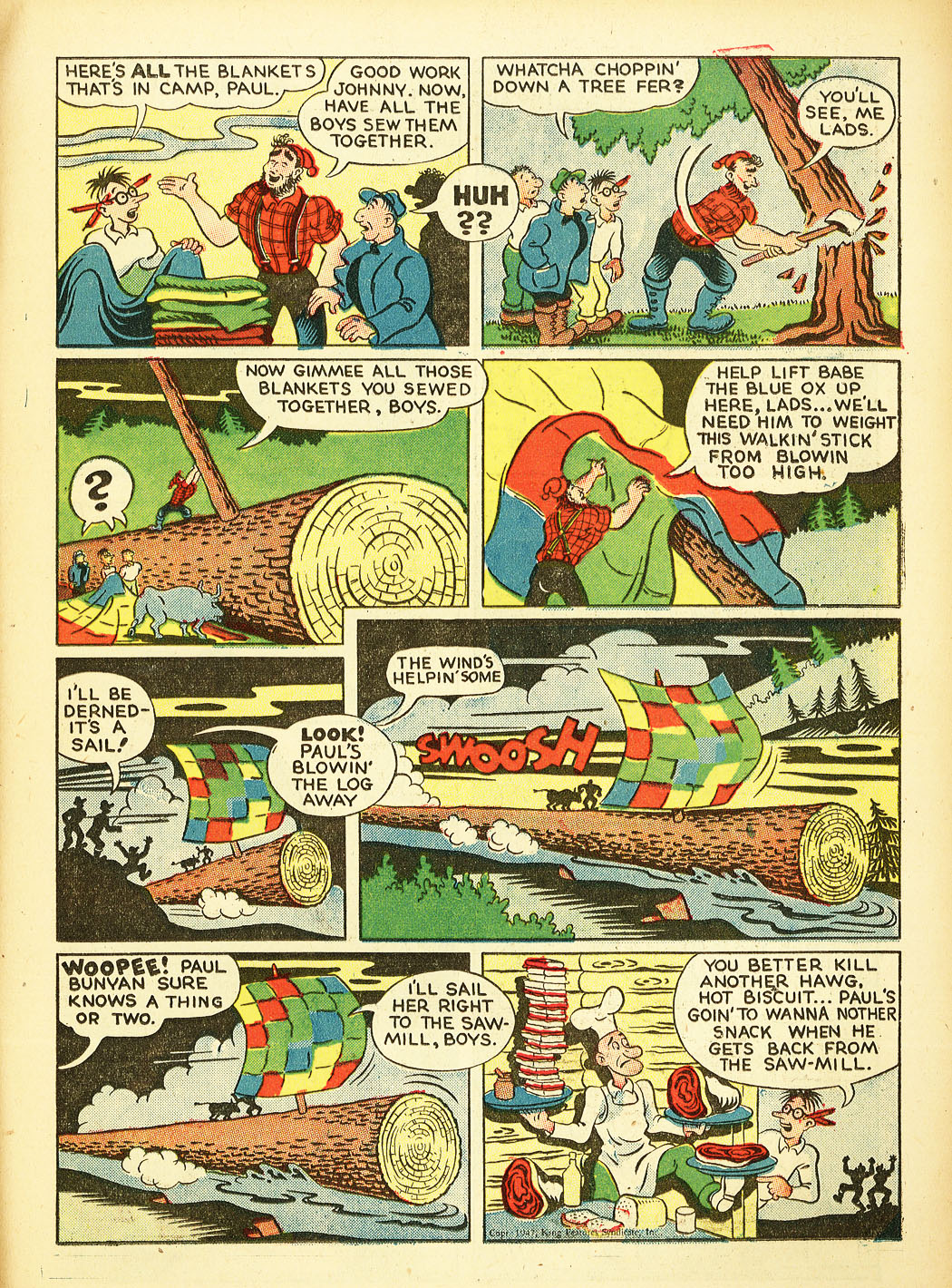 Read online Blondie Comics (1947) comic -  Issue #8 - 22