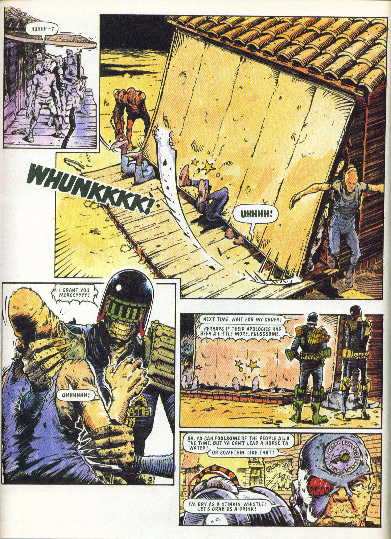 Read online Judge Dredd Megazine (vol. 3) comic -  Issue #2 - 12