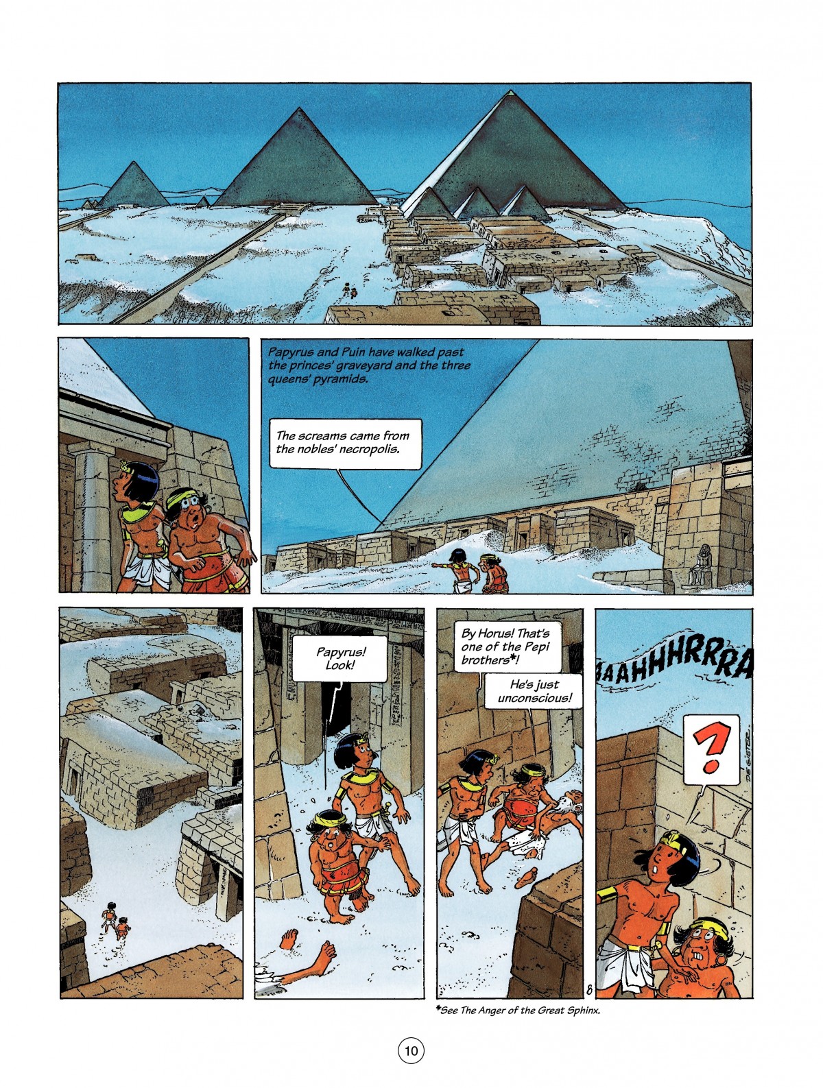 Read online Papyrus comic -  Issue #6 - 10