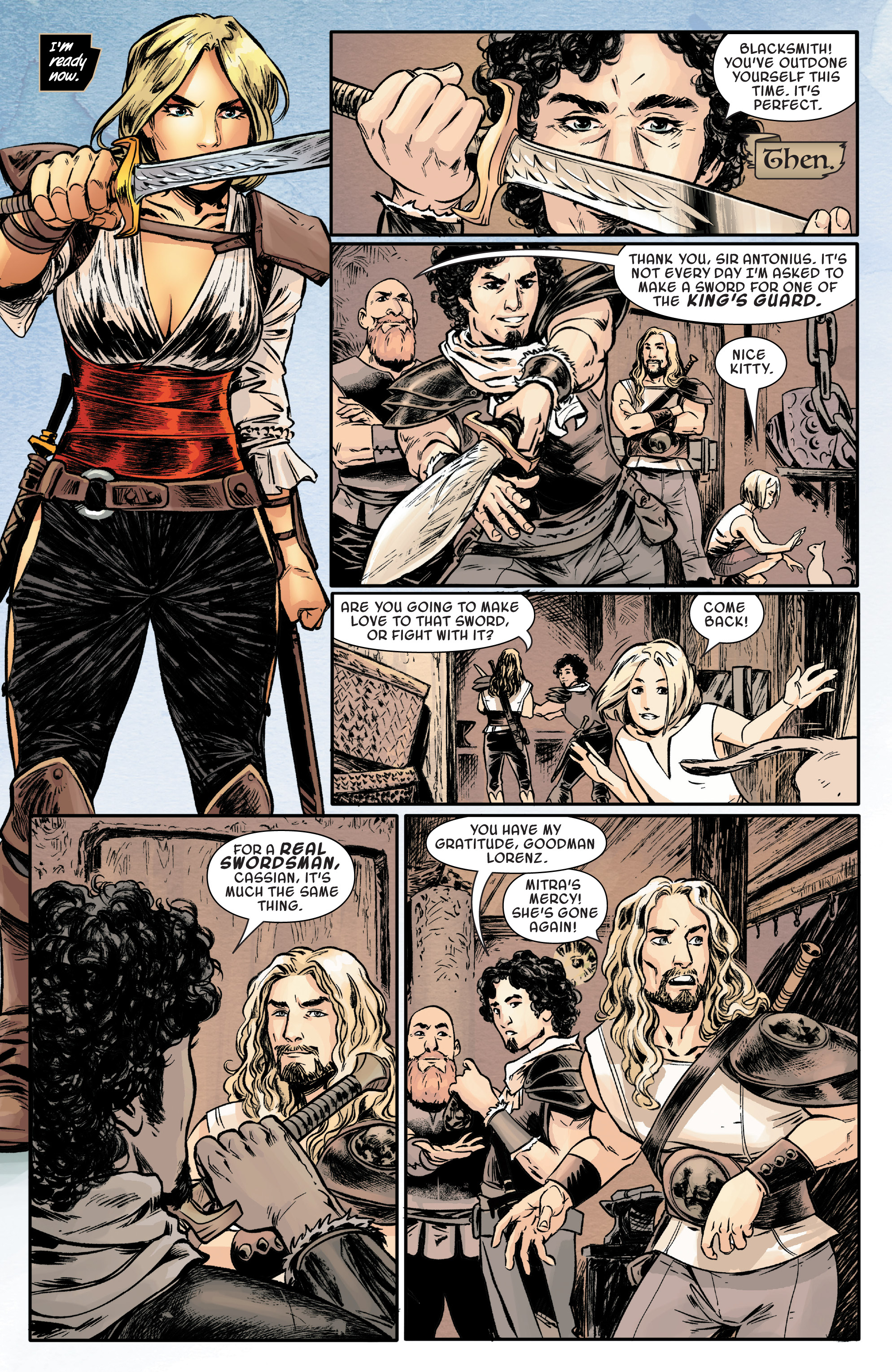 Read online Age of Conan: Valeria comic -  Issue #1 - 11