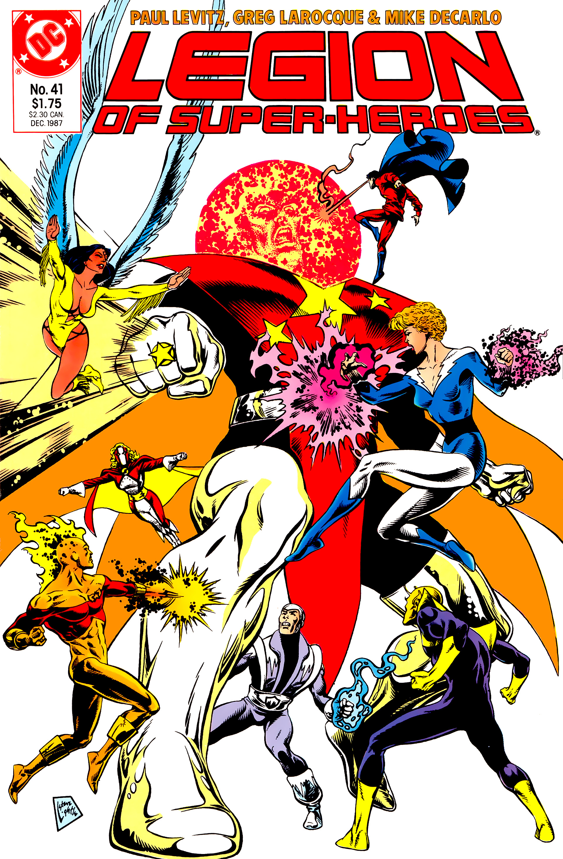 Read online Legion of Super-Heroes (1984) comic -  Issue #41 - 1