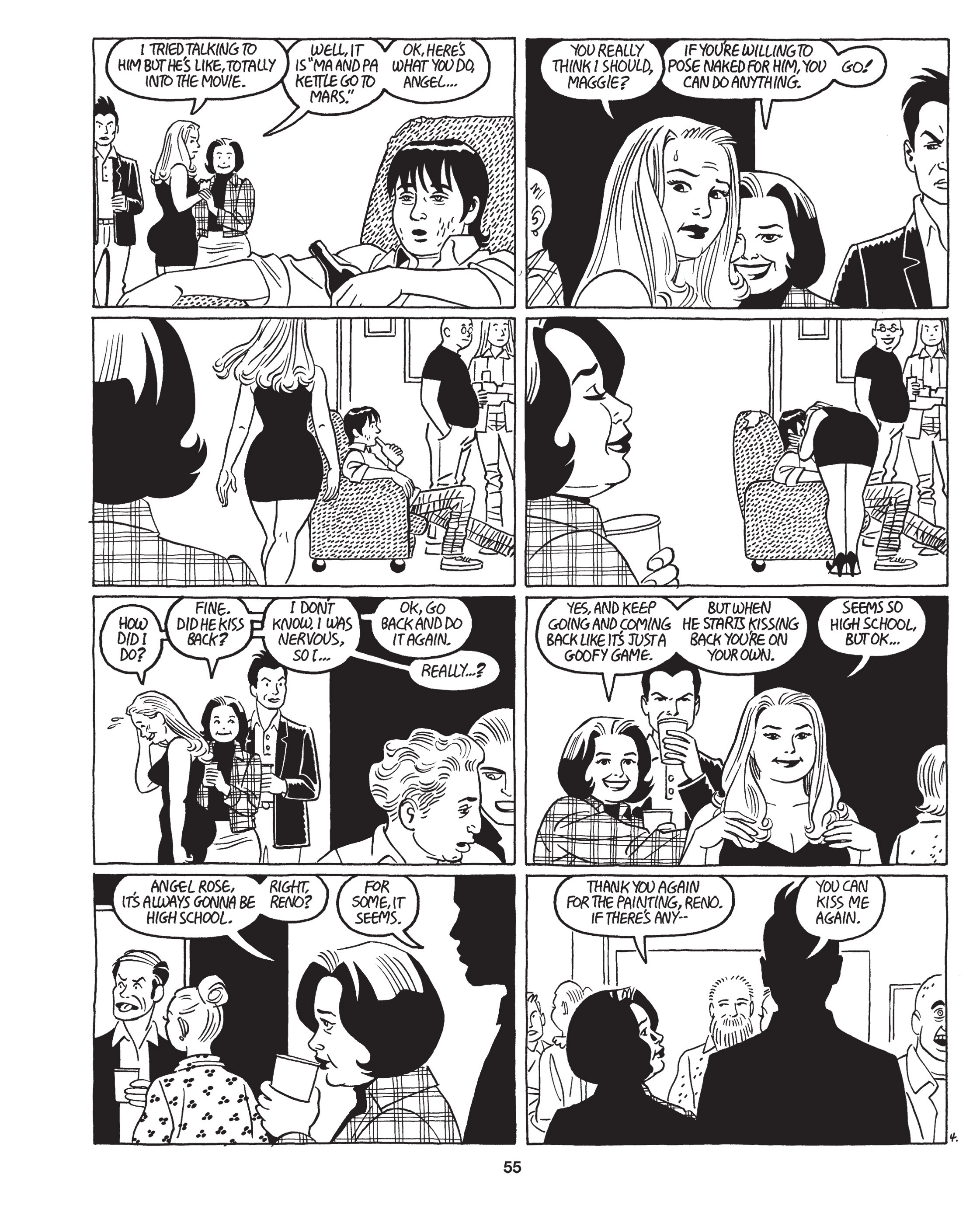 Read online Love and Rockets: New Stories comic -  Issue #4 - 57