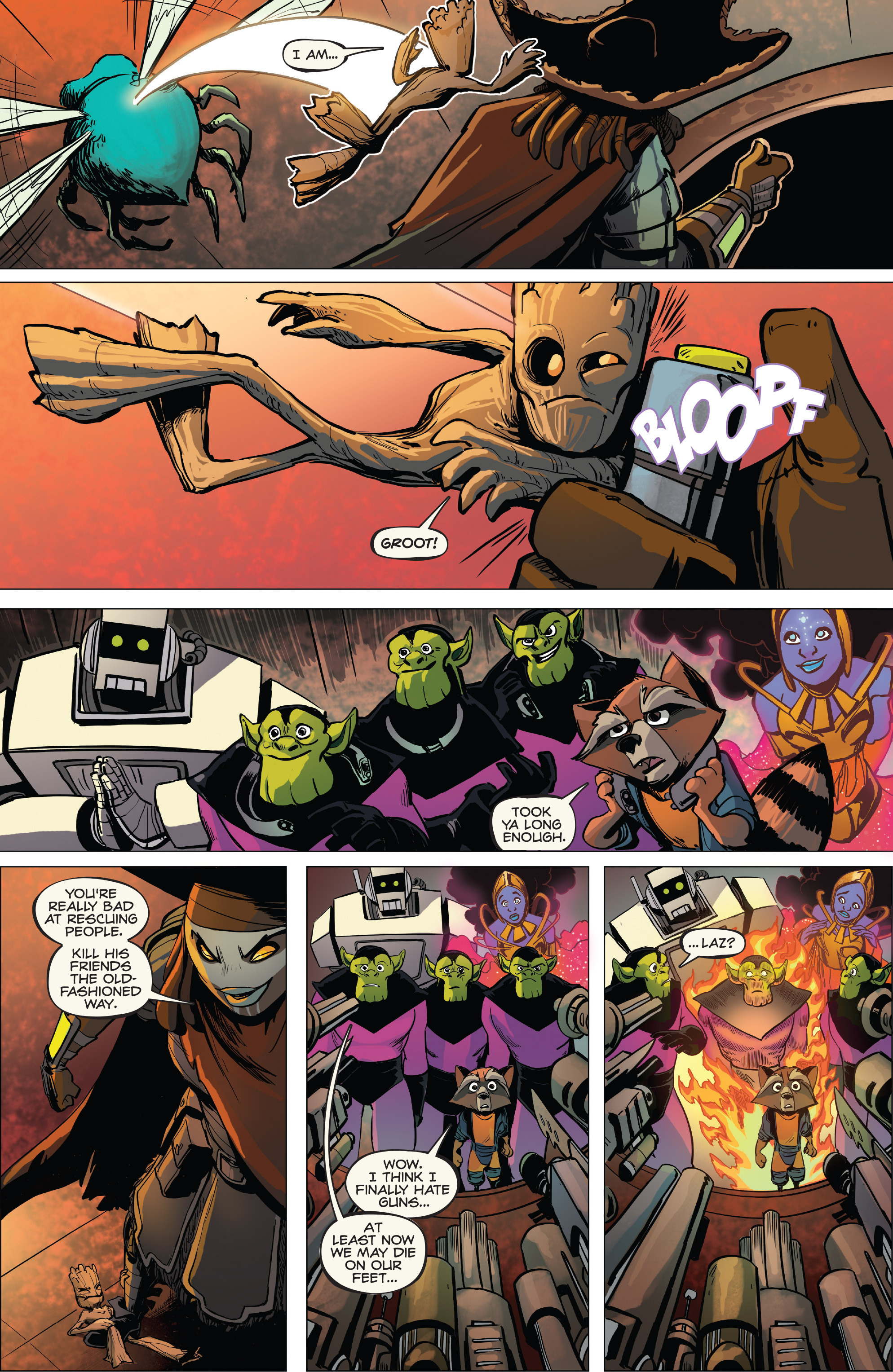 Read online Groot comic -  Issue #5 - 9
