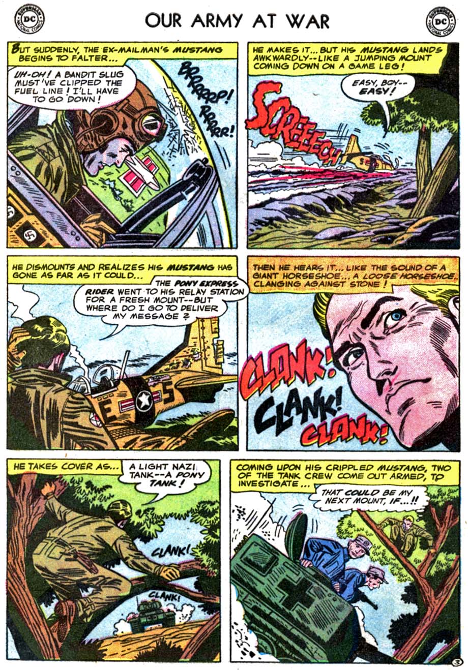 Read online Our Army at War (1952) comic -  Issue #52 - 5