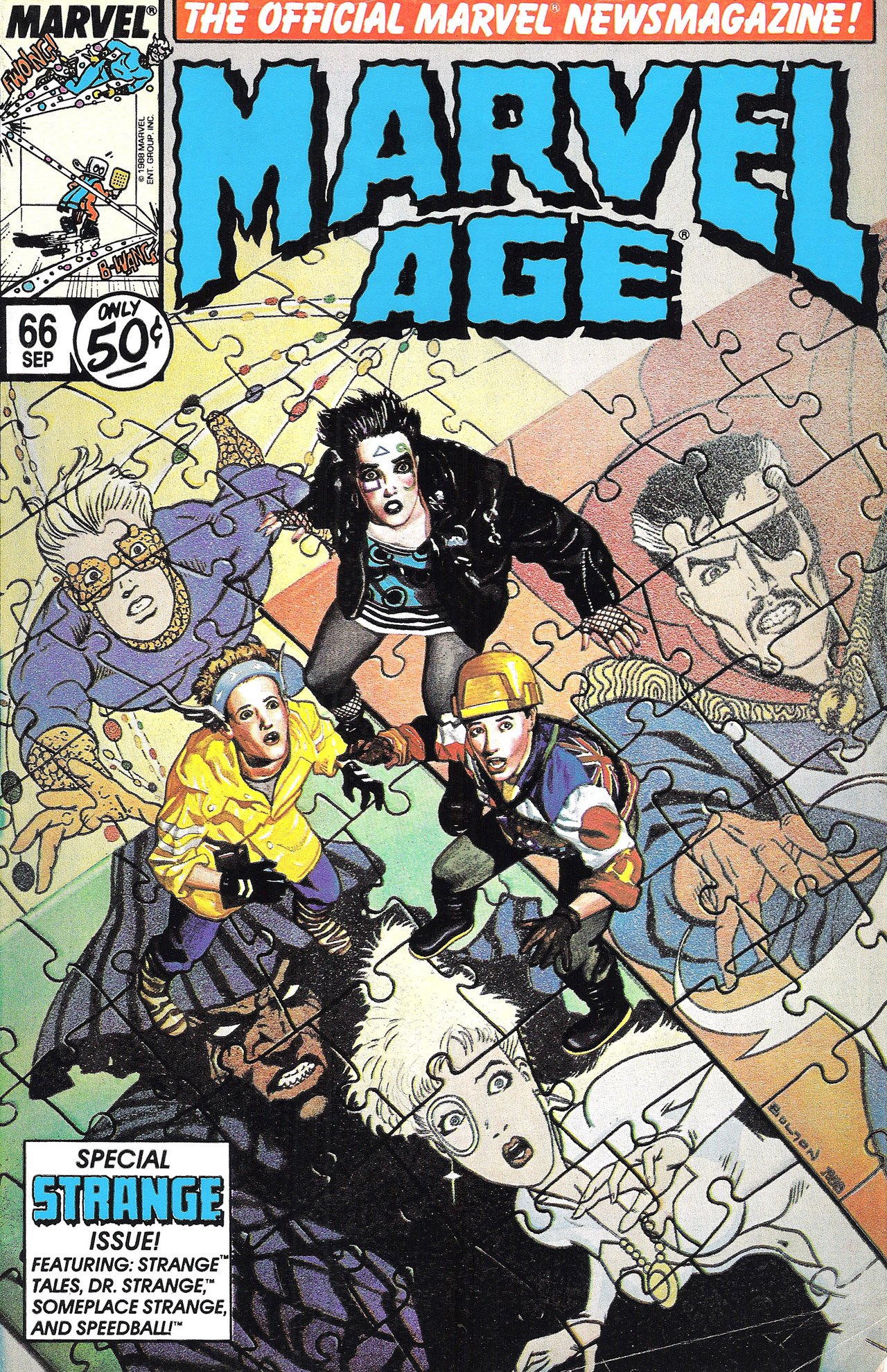 Read online Marvel Age comic -  Issue #66 - 1
