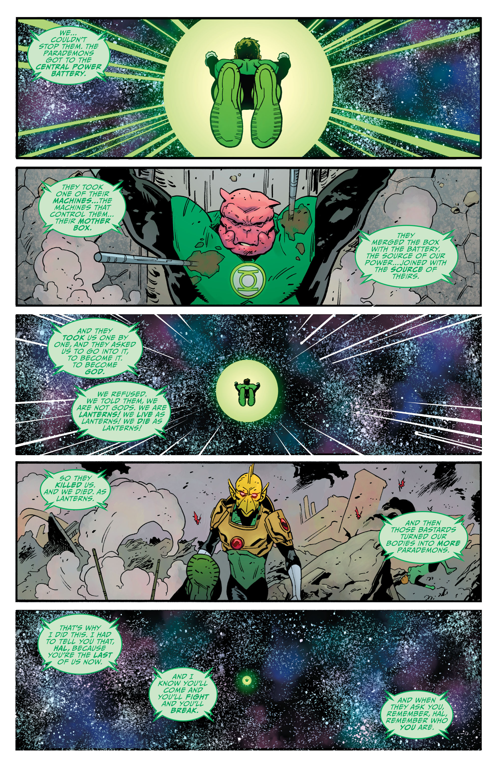 Read online Justice League: Darkseid War: Green Lantern comic -  Issue #1 - 5