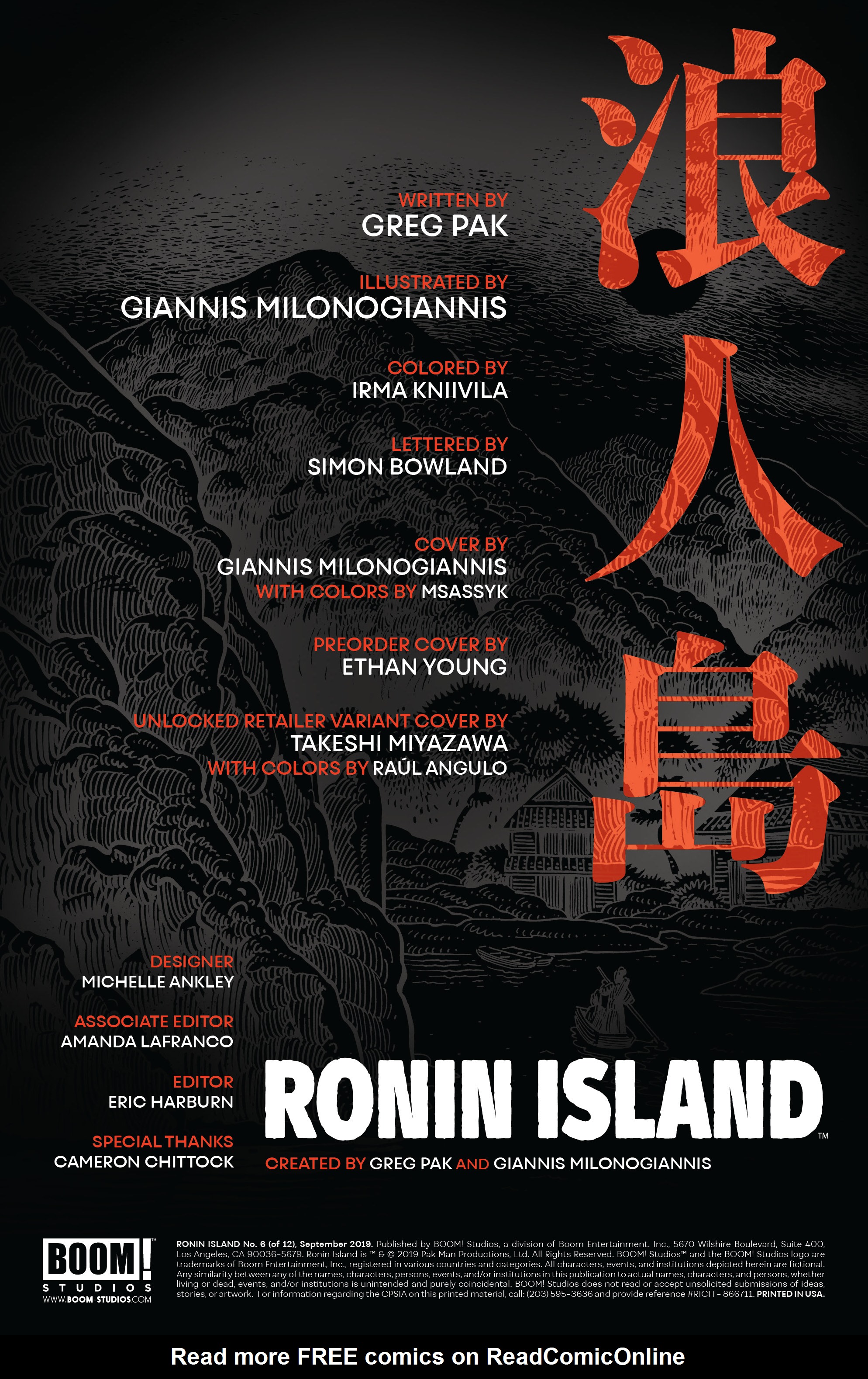 Read online Ronin Island comic -  Issue #6 - 2
