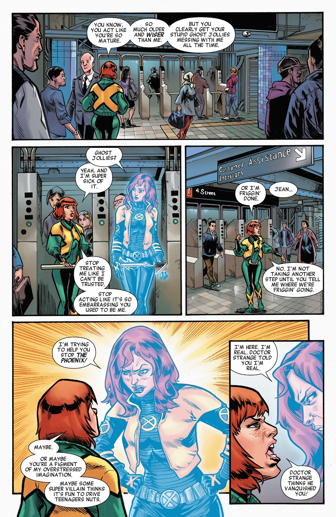 Read online Jean Grey comic -  Issue #7 - 4