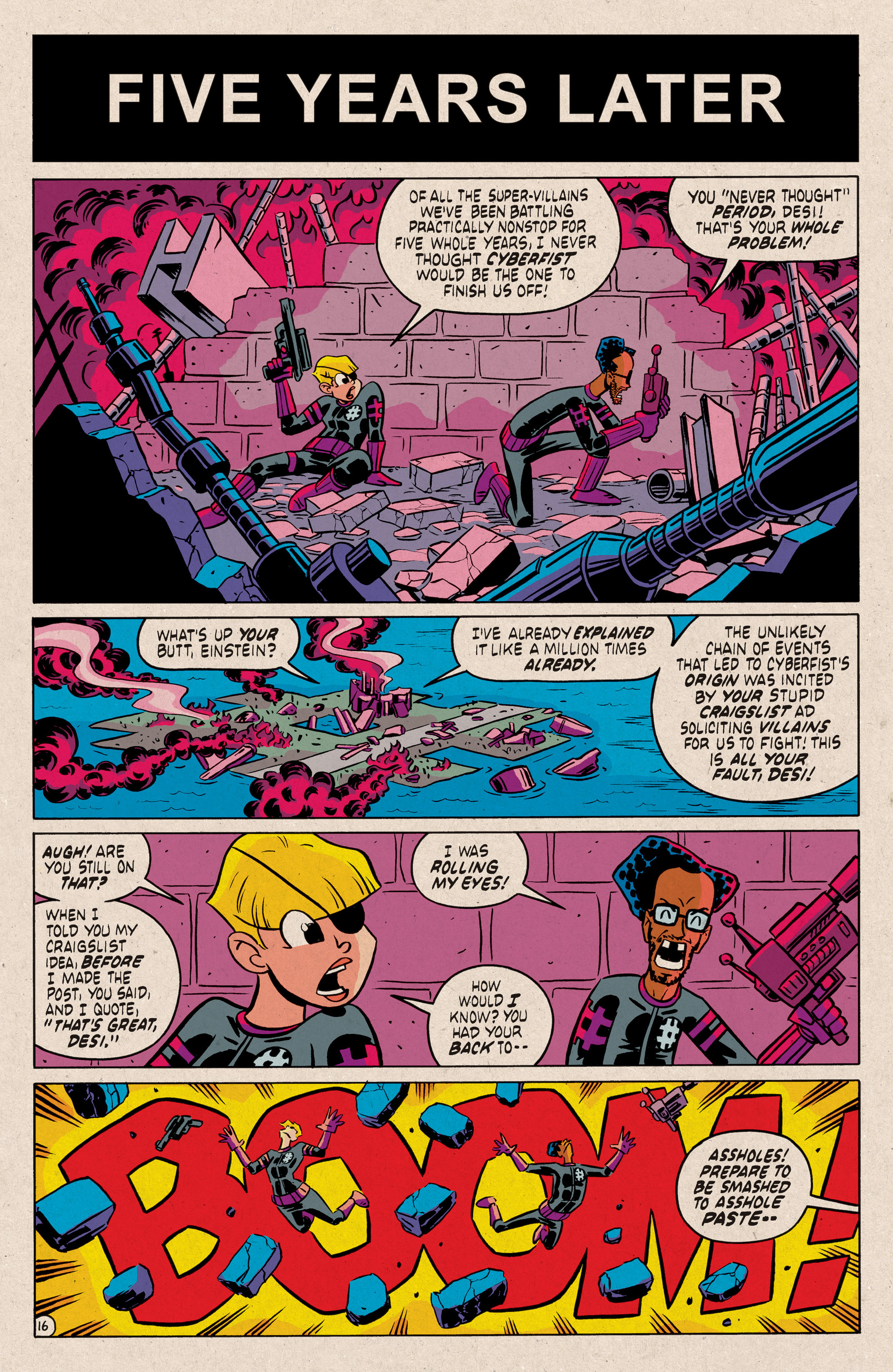 Read online Hashtag Danger comic -  Issue #5 - 18