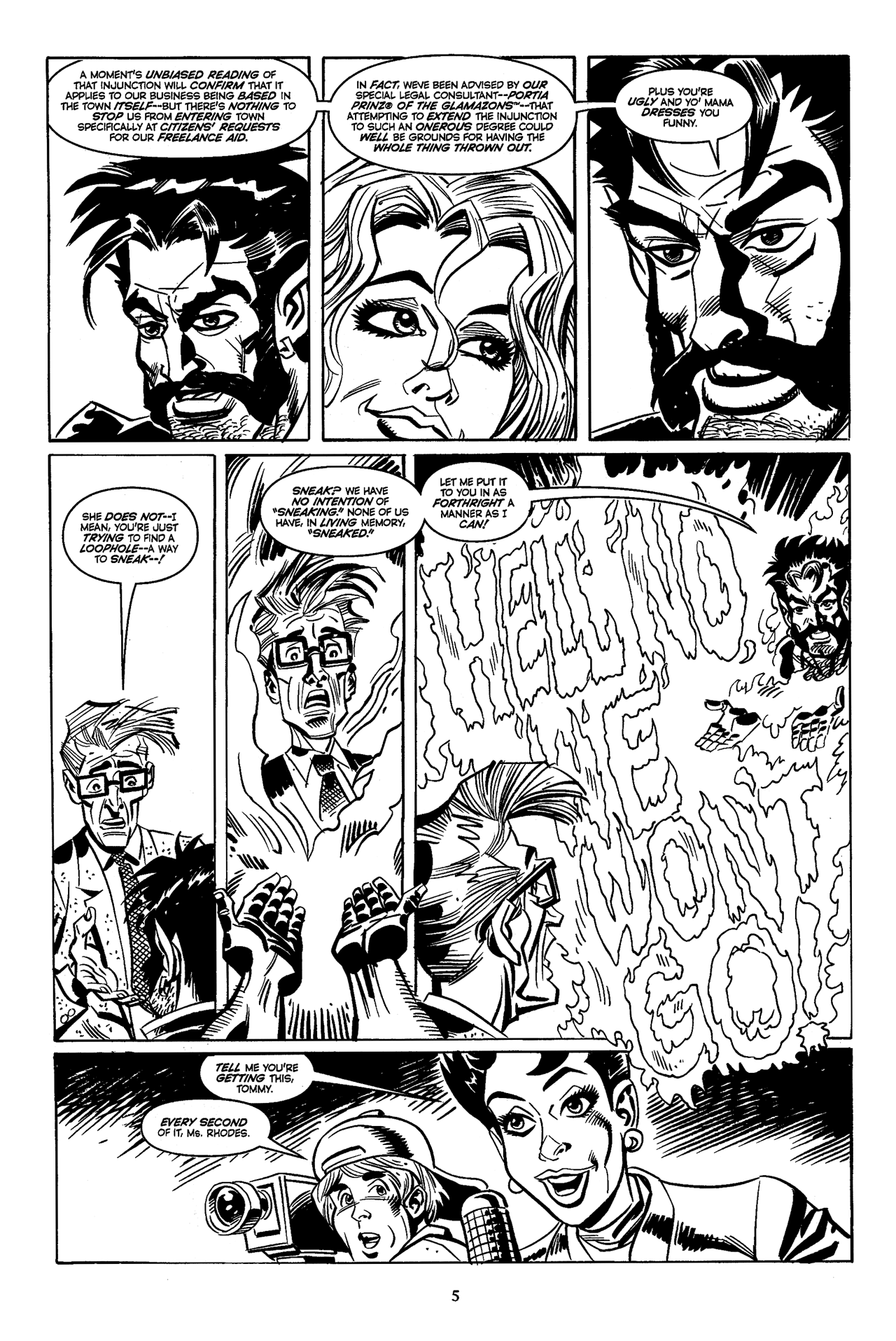 Read online Soulsearchers and Company comic -  Issue #82 - 7