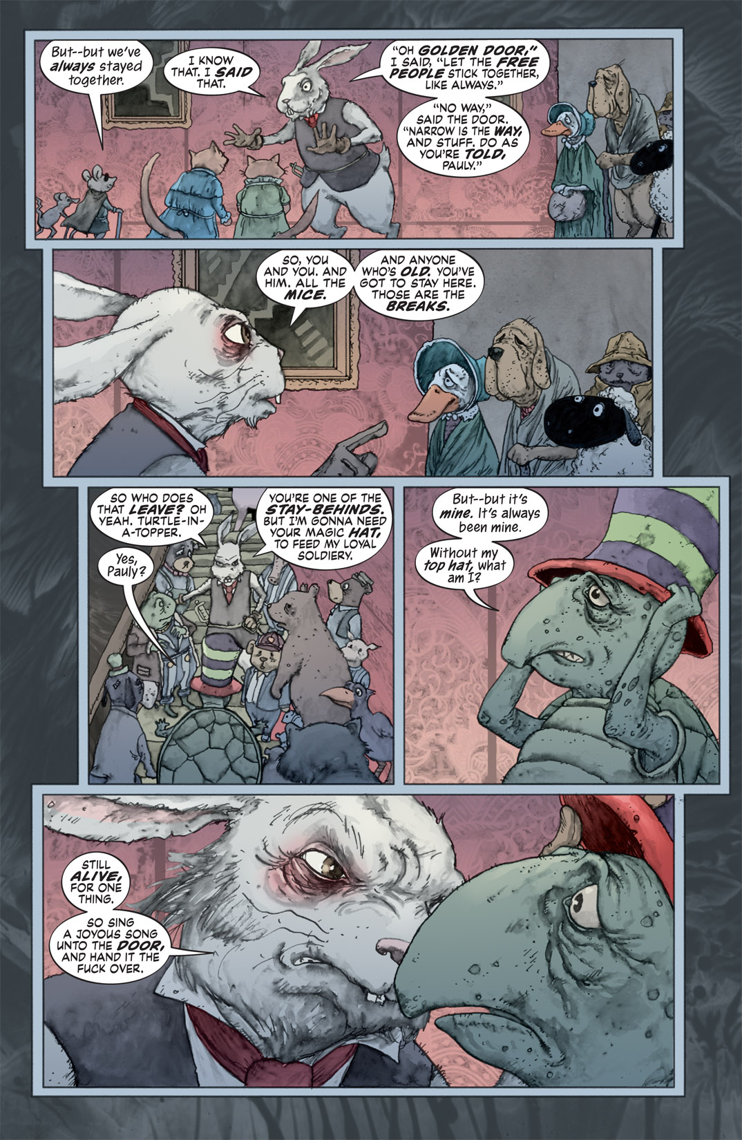 Read online The Unwritten comic -  Issue #24 - 14