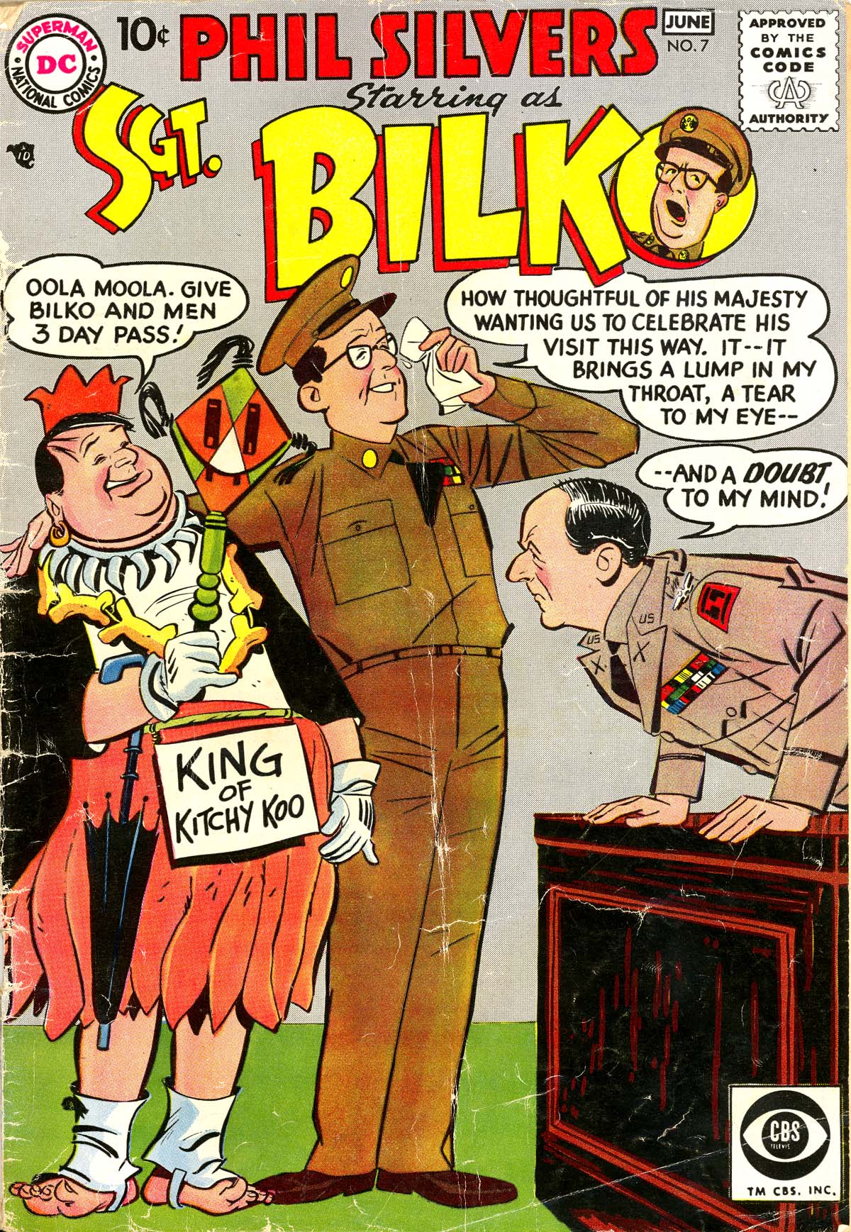 Read online Sergeant Bilko comic -  Issue #7 - 1