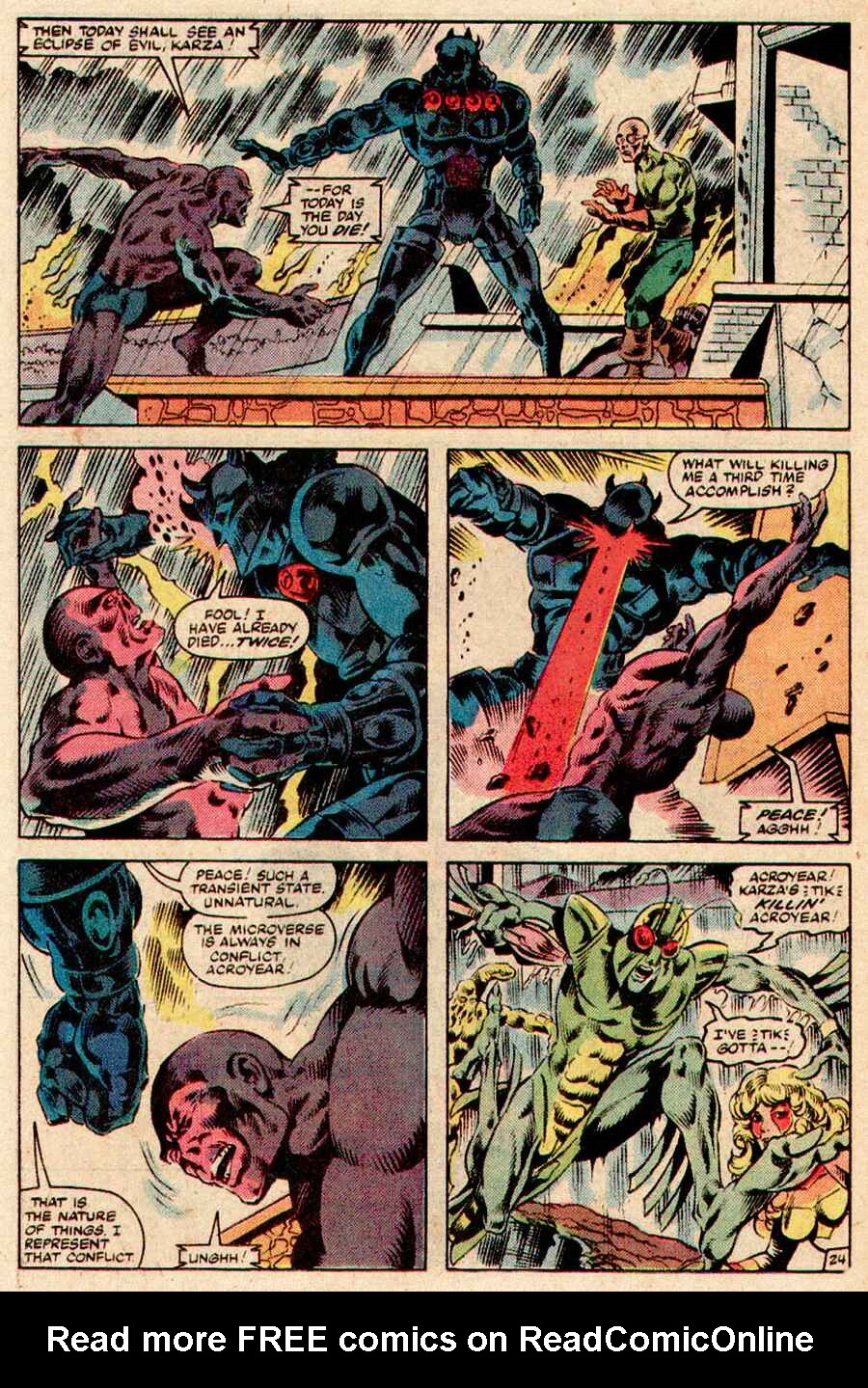 Read online Micronauts (1979) comic -  Issue #50 - 24