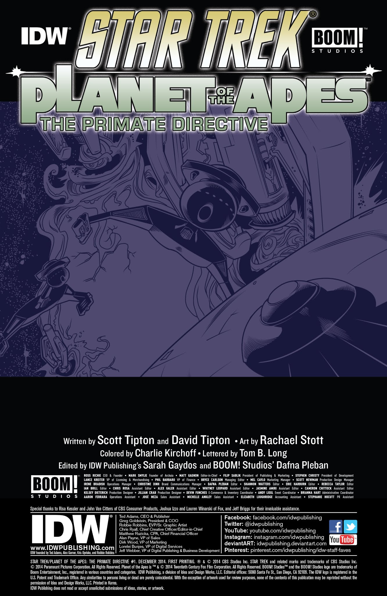 Read online Star Trek/Planet of the Apes: The Primate Directive comic -  Issue #1 - 3