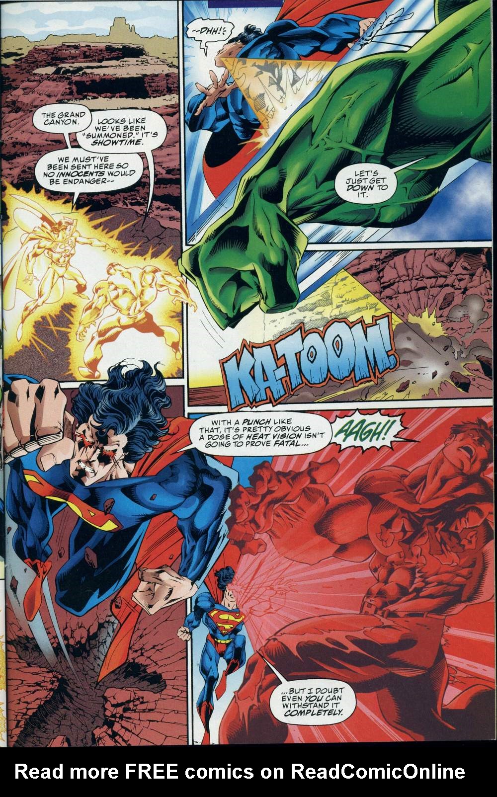 Read online DC vs. Marvel comic -  Issue #3 - 30