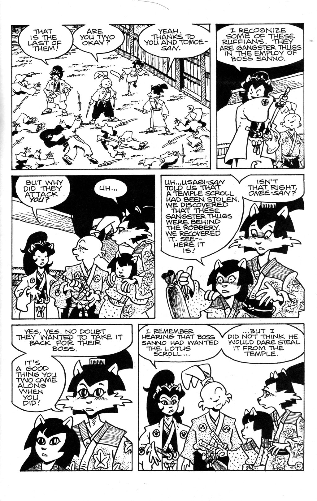 Read online Usagi Yojimbo (1996) comic -  Issue #92 - 23