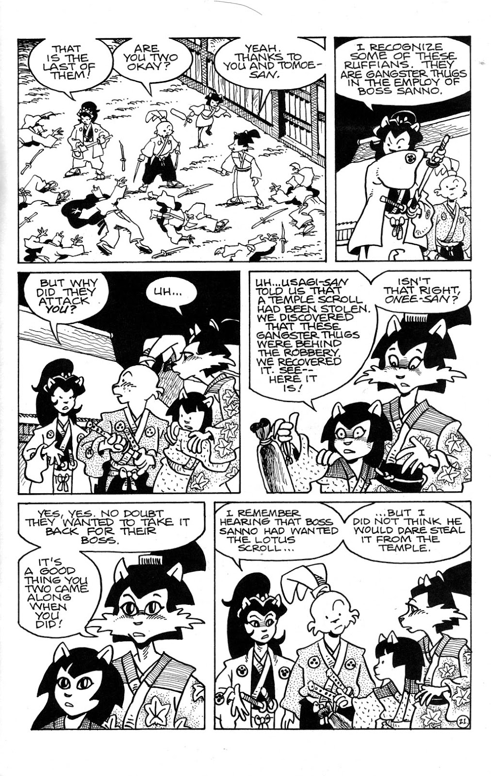Usagi Yojimbo (1996) Issue #92 #92 - English 23