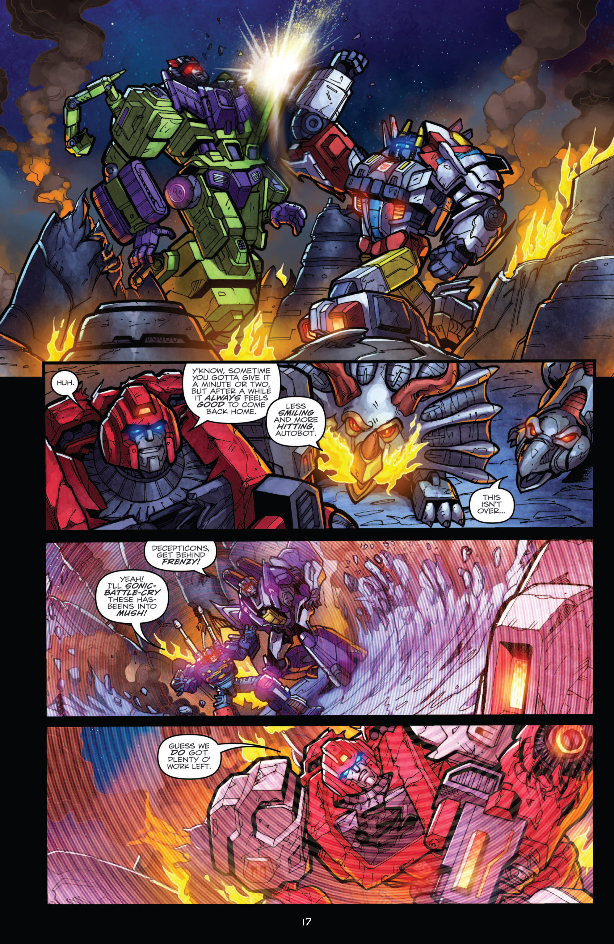 Read online Transformers: Robots In Disguise (2012) comic -  Issue #15 - 20