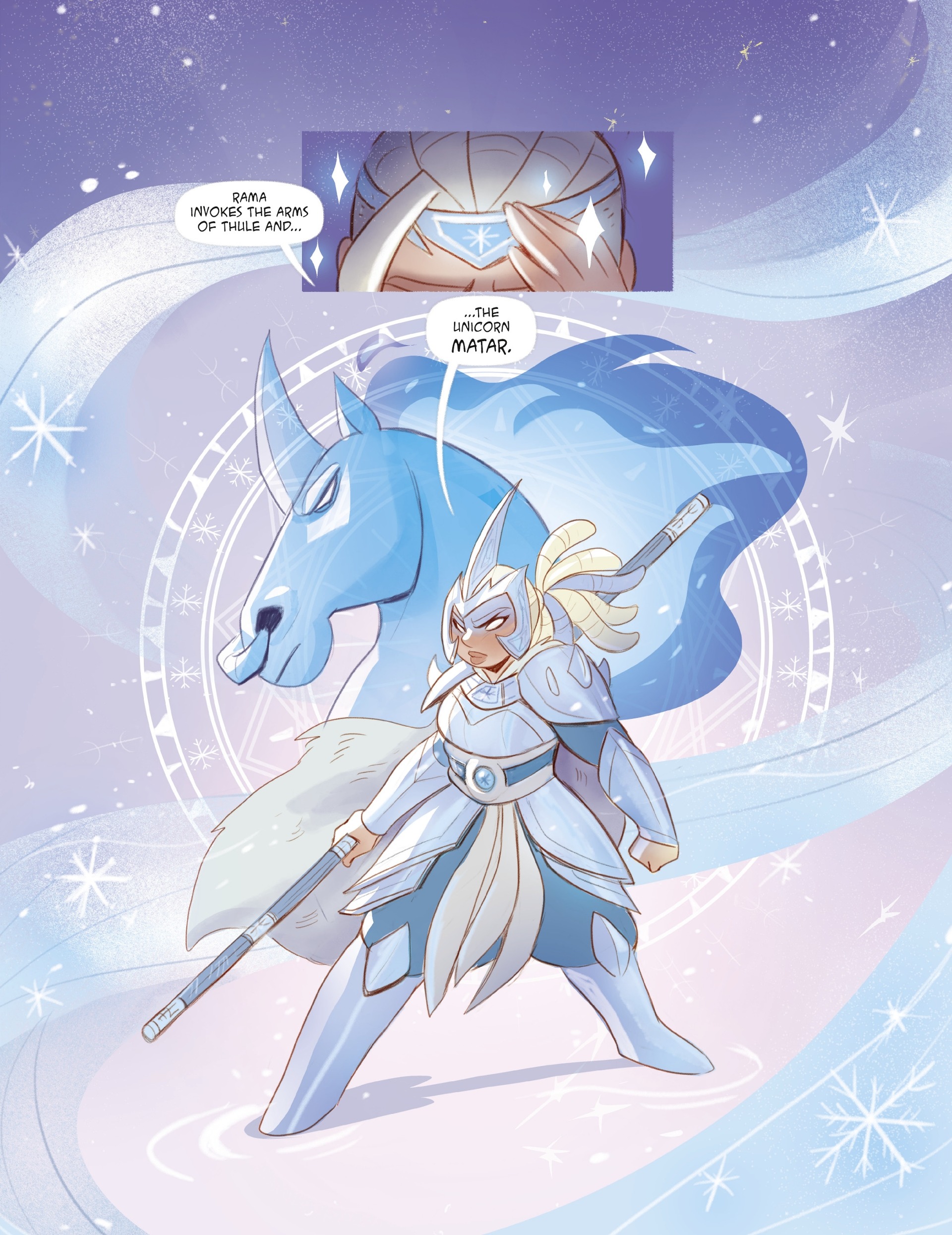 Read online The Unicorn Legacy: Call of the Goddess comic -  Issue # TPB - 30