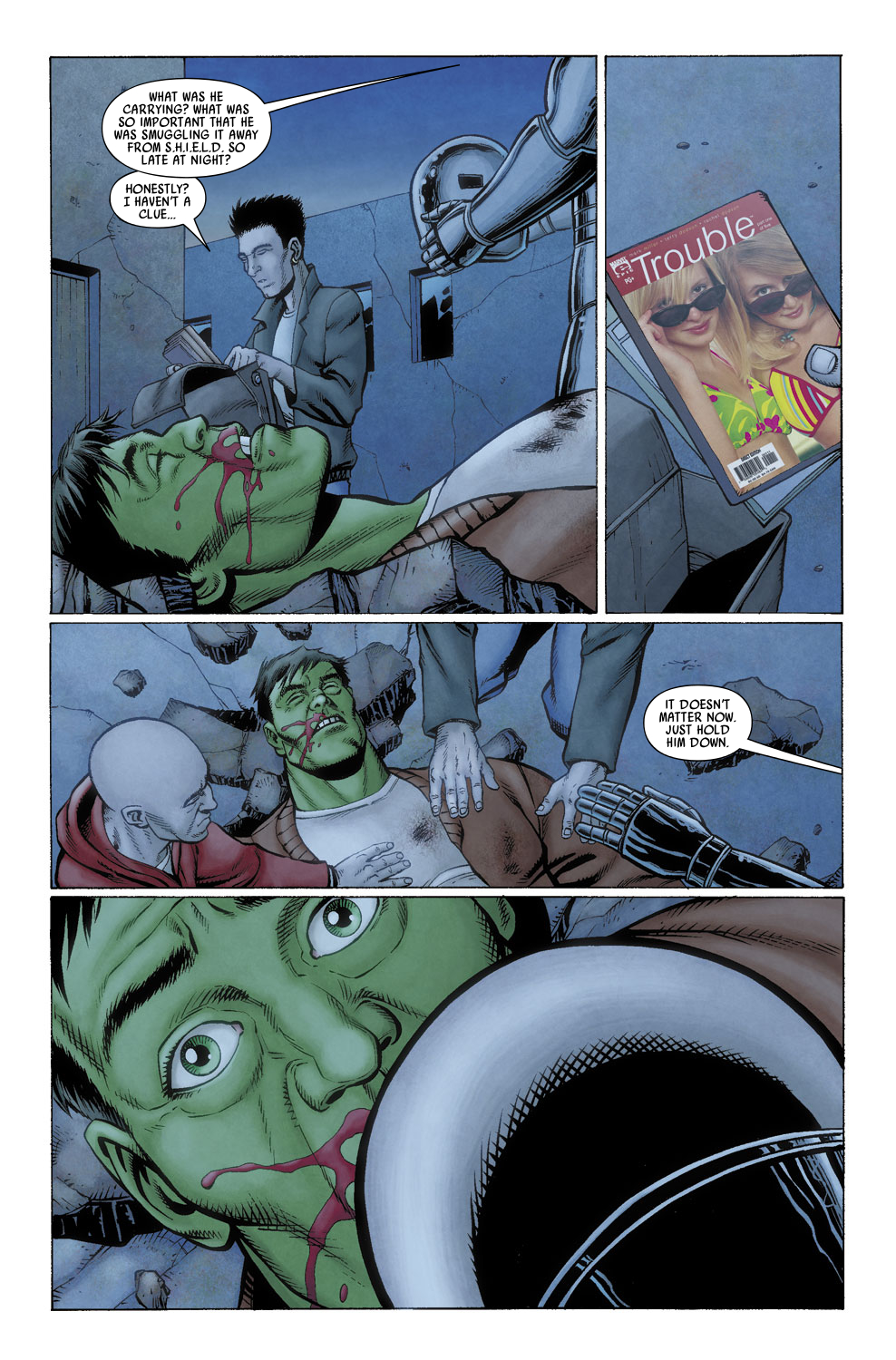 Read online Ultimate Avengers comic -  Issue #14 - 14