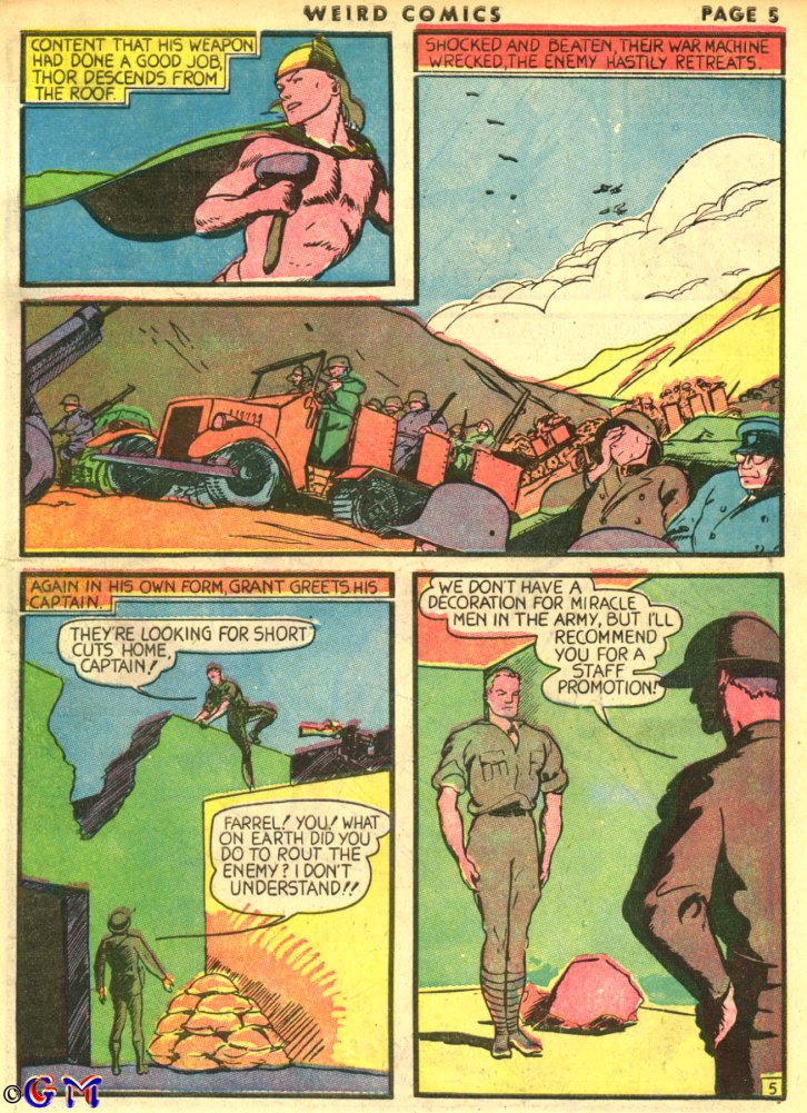 Read online Weird Comics comic -  Issue #3 - 7