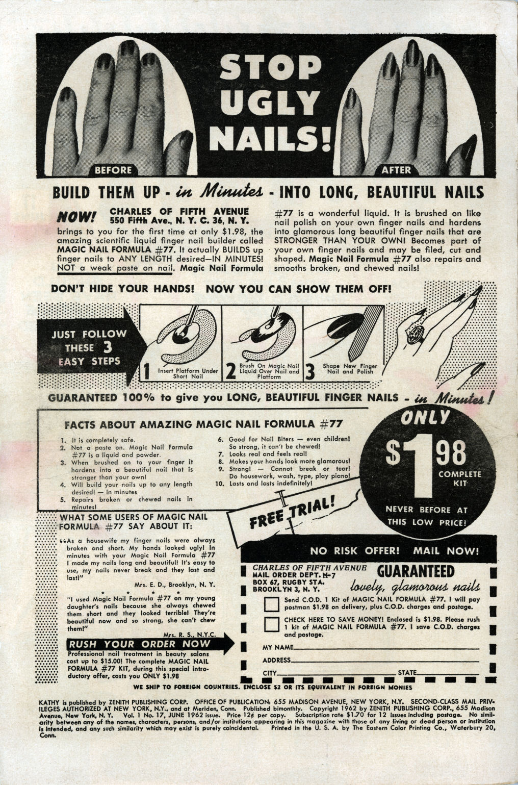 Read online Kathy (1959) comic -  Issue #17 - 2