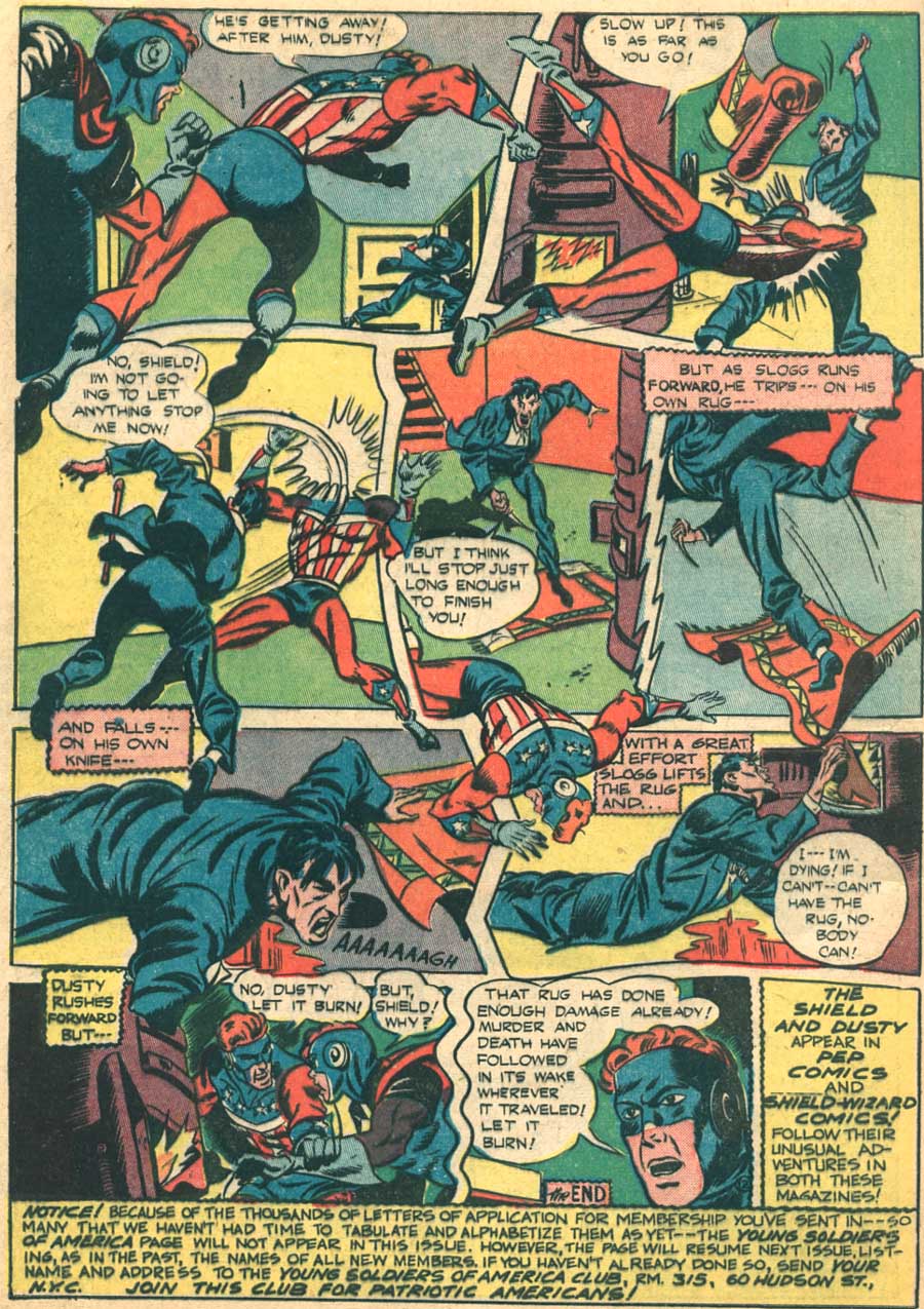 Read online Pep Comics comic -  Issue #34 - 14