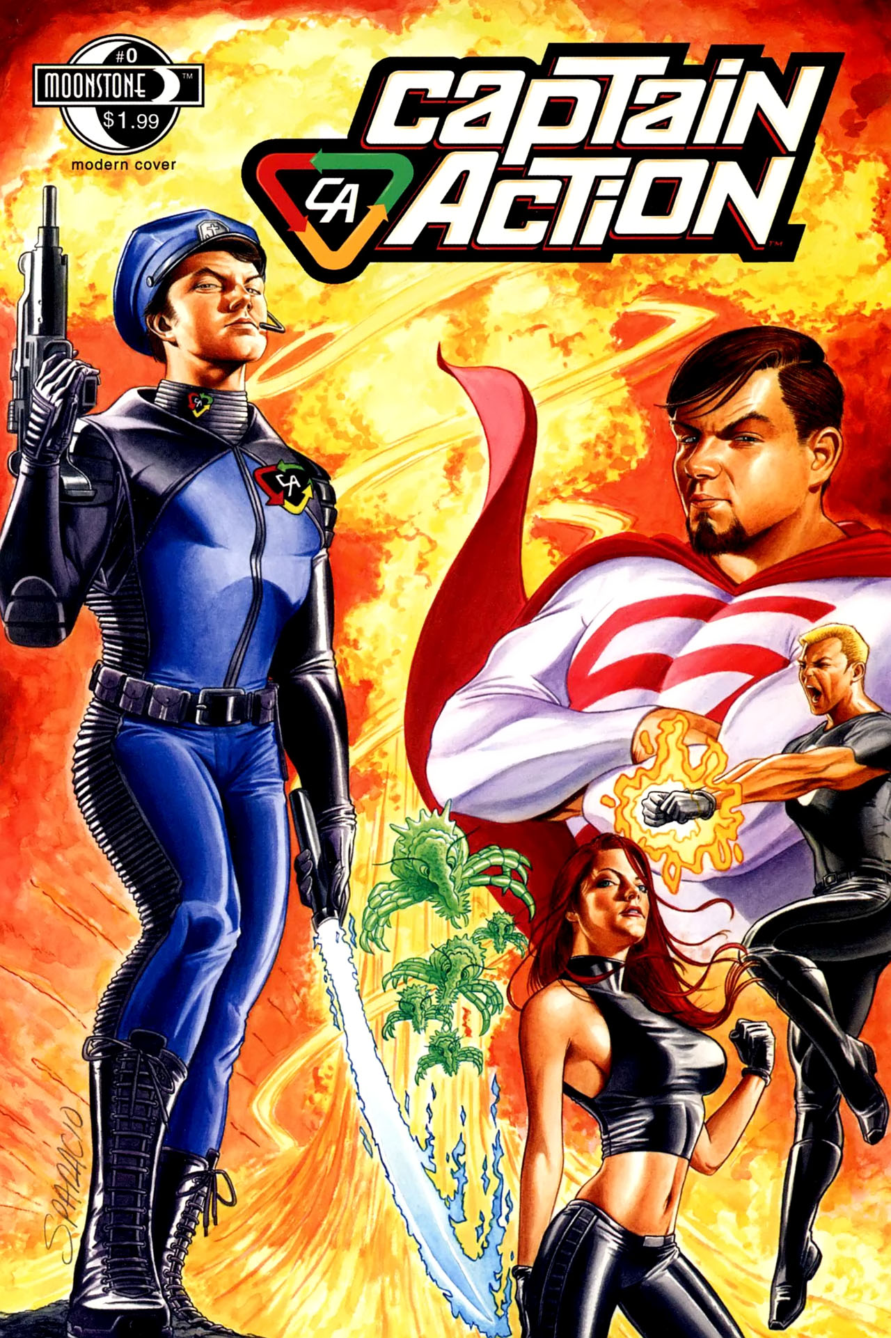 Read online Captain Action Comics comic -  Issue #0 - 1