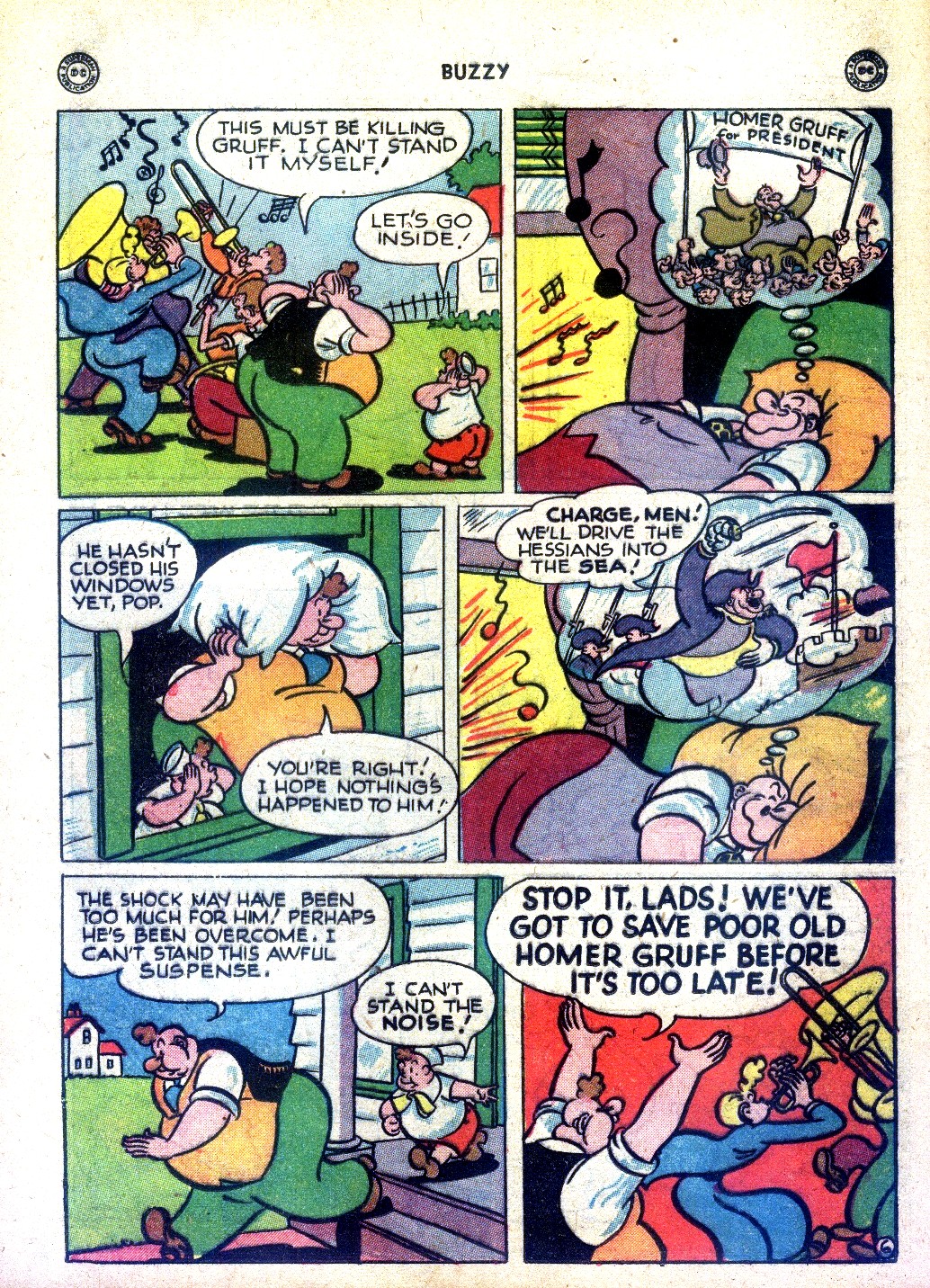 Read online Buzzy comic -  Issue #14 - 16