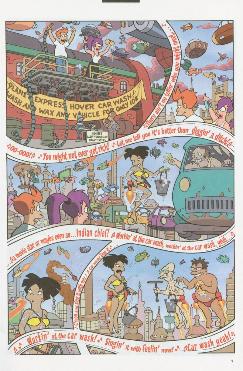 Read online Futurama Comics comic -  Issue #5 - 8