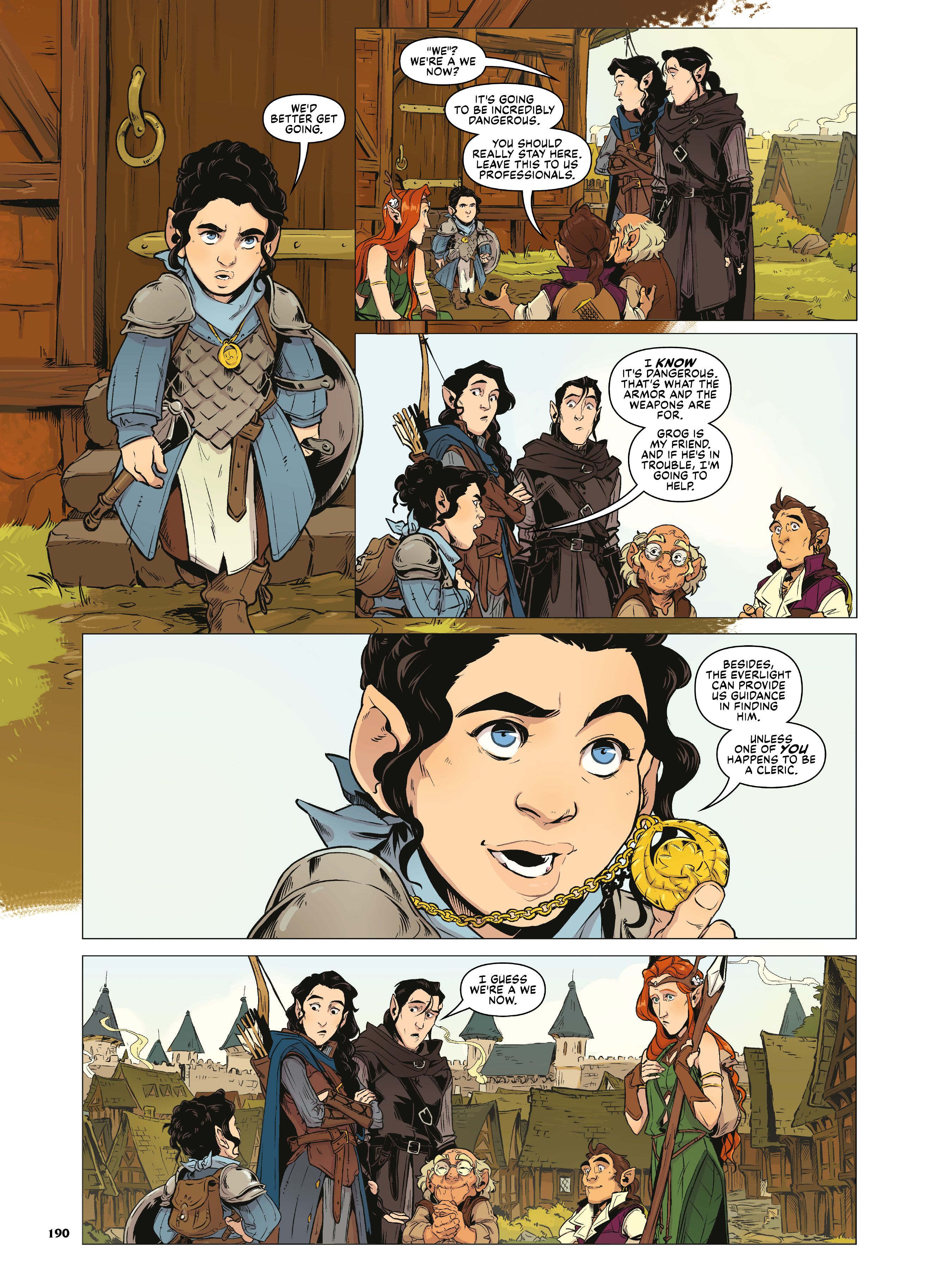 Read online Critical Role Vox Machina Origins comic -  Issue # (2019) _TPB Library Edition (Part 2) - 92