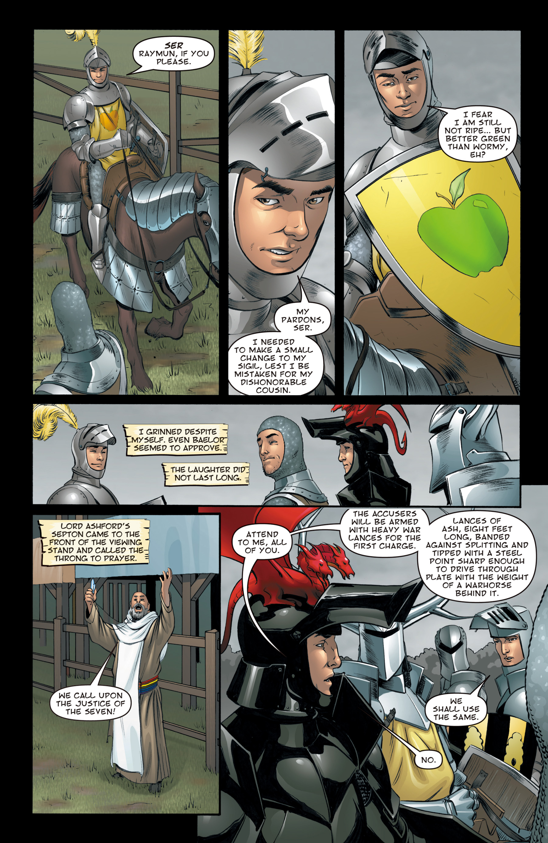 Read online The Hedge Knight: The Graphic Novel comic -  Issue # Full - 126