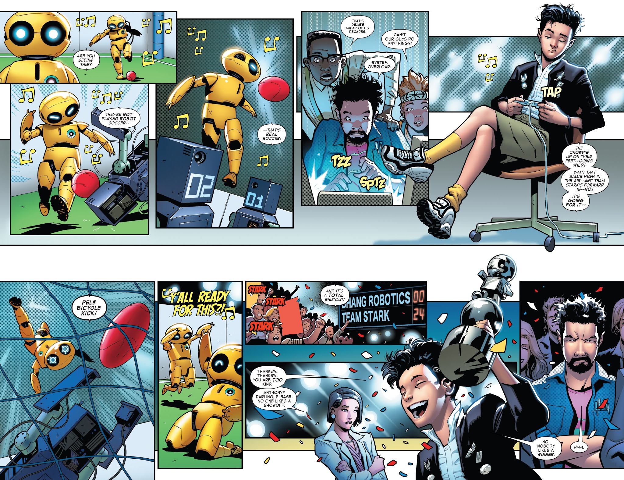Read online Tony Stark: Iron Man comic -  Issue #1 - 4