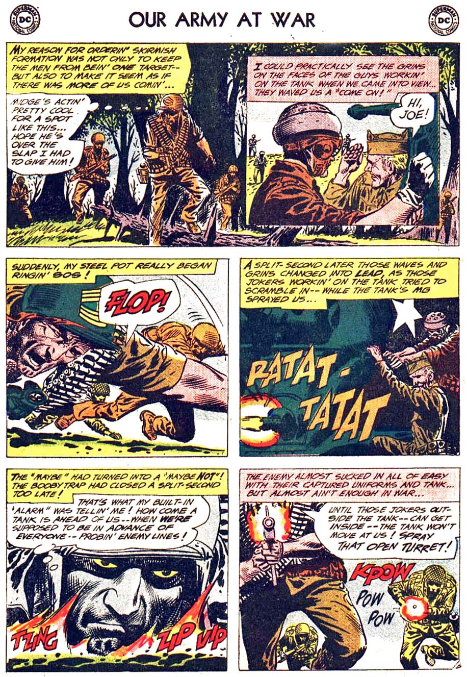 Read online Our Army at War (1952) comic -  Issue #98 - 8