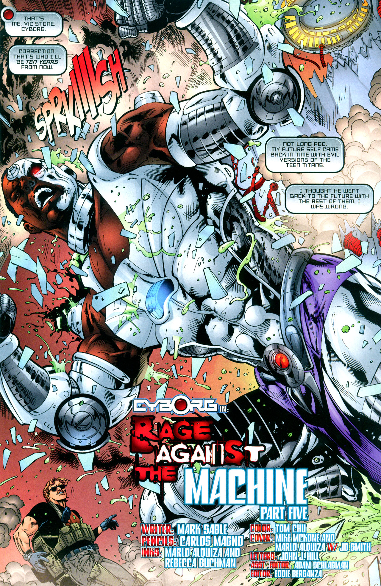 Read online DC Special: Cyborg comic -  Issue #5 - 2