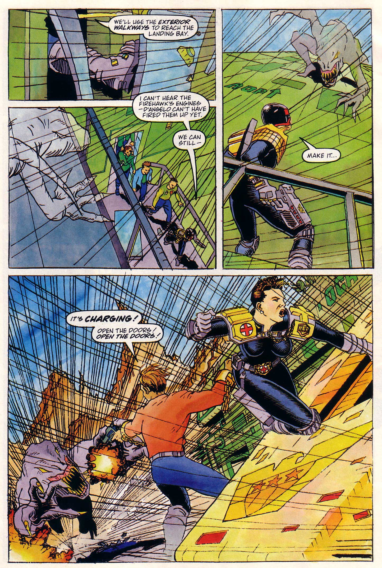 Read online Judge Dredd Lawman of the Future comic -  Issue #18 - 8
