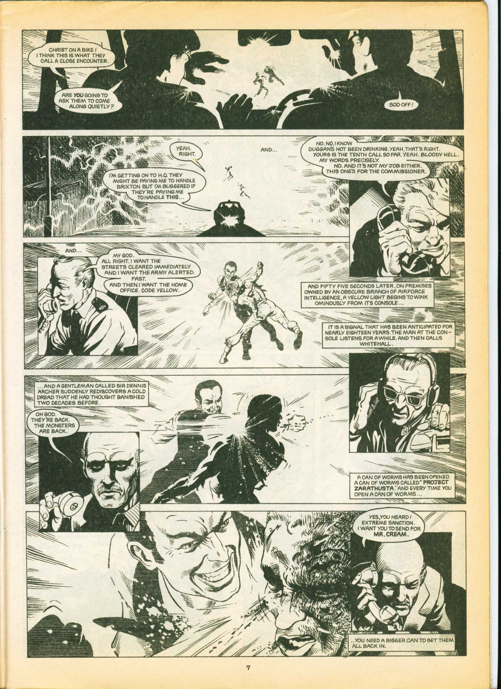 Read online Warrior comic -  Issue #6 - 7