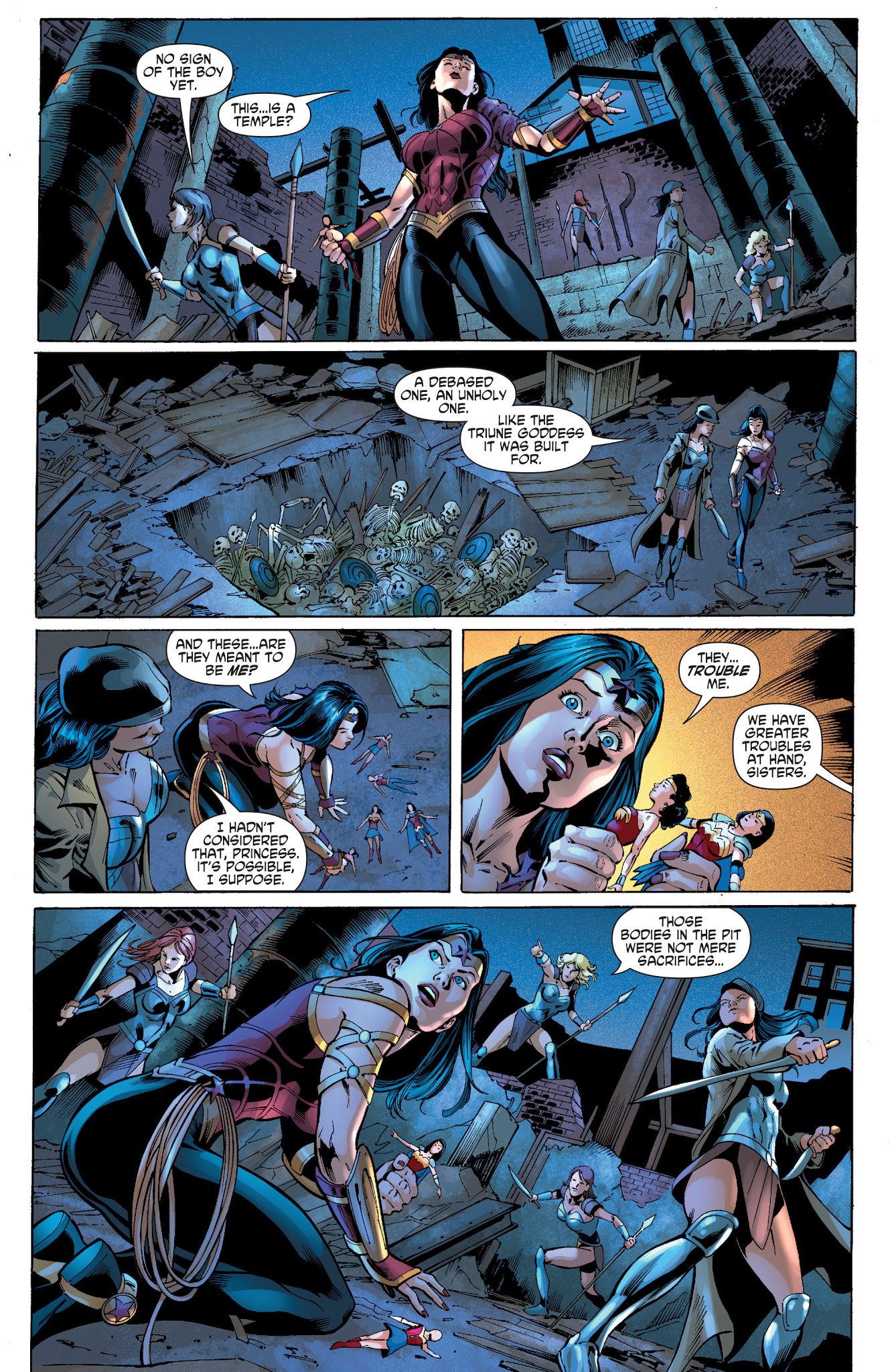 Read online Wonder Woman: Odyssey comic -  Issue # TPB 1 - 157